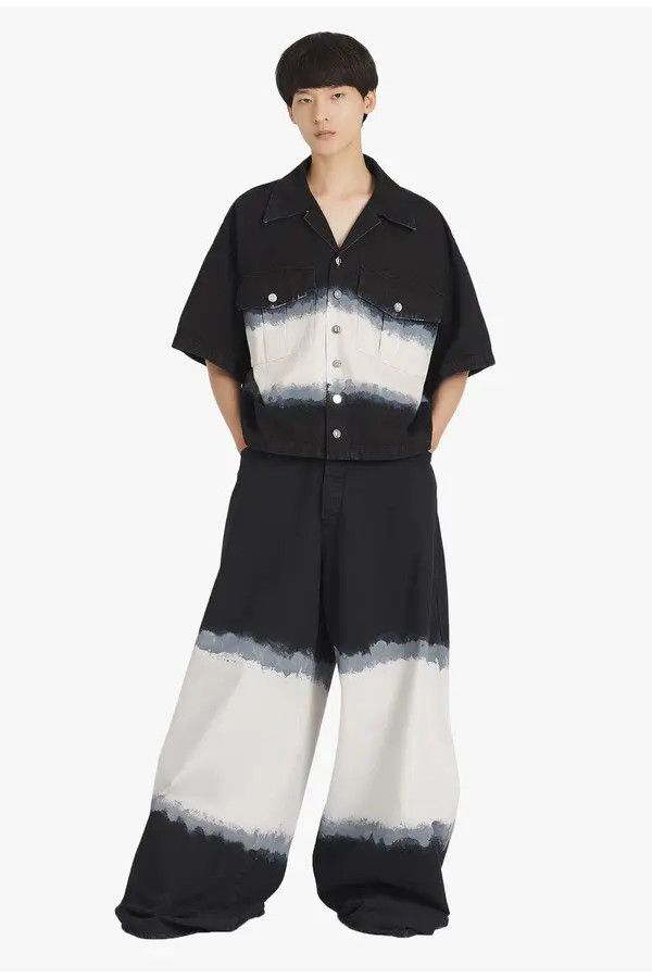 Balmain o1y0426 Denim Pant in Multicolor Size US 29 - 2 Thumbnail