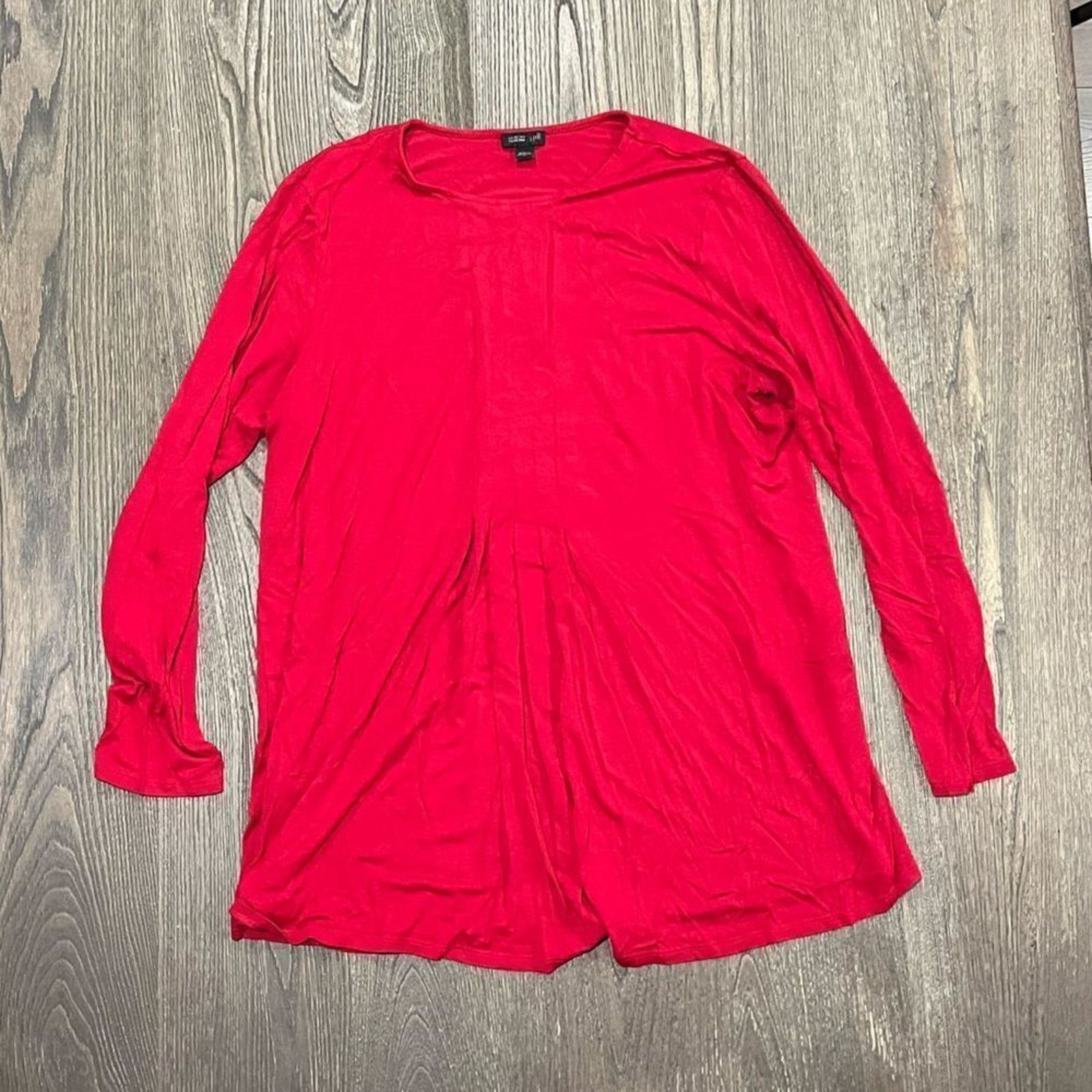 Vintage J.Jill Wear Ever Collection Top shirt Long Sleeves Size L Size L / US 10 / IT 46 - 1 Thumbnail