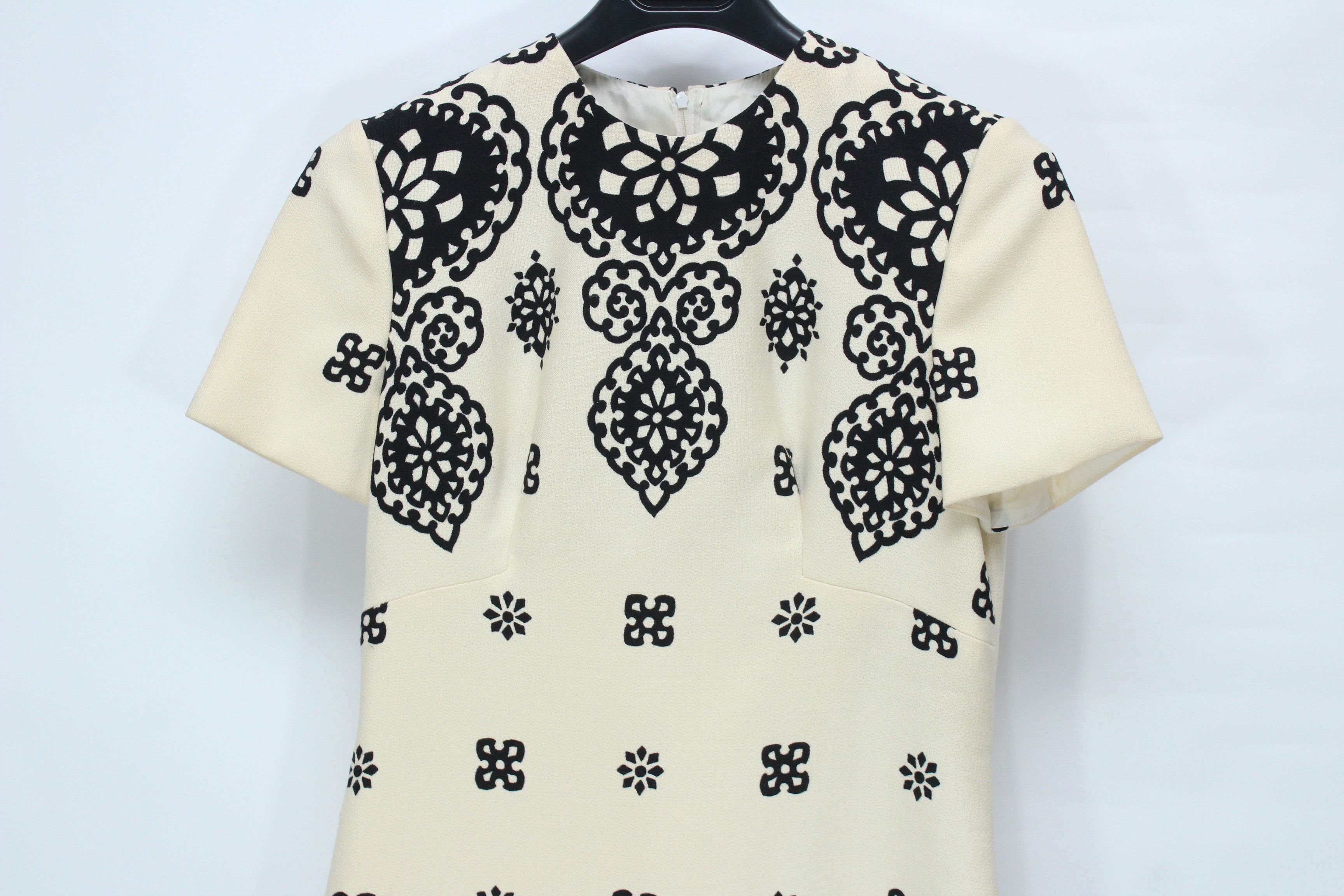 Vintage Vintage Emilio Schuberth Roma Wool Mini Dress - Size 40 Size S / US 4 / IT 40 - 3 Thumbnail