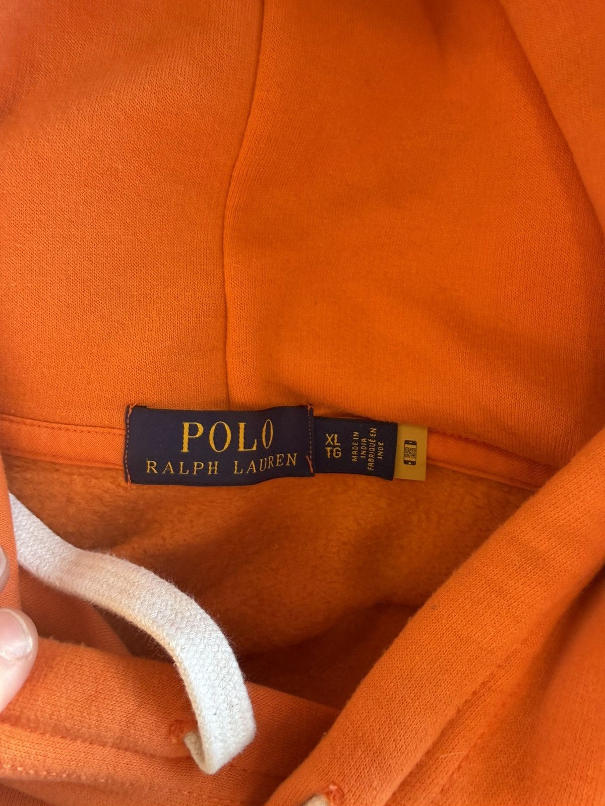 Polo Ralph Lauren Ralph Lauren Orange Hoodie Size US XL / EU 56 / 4 - 8 Thumbnail