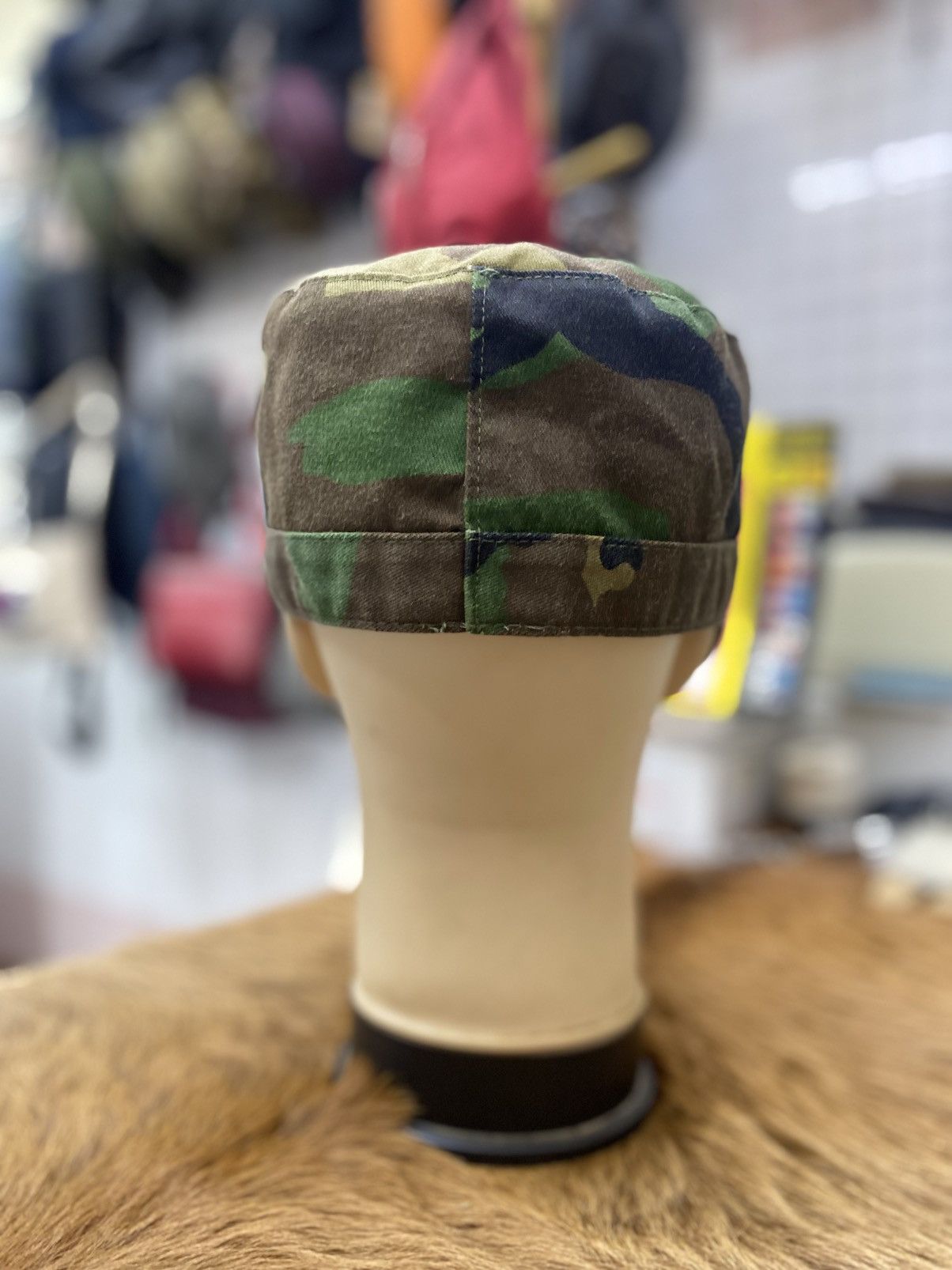Other U.S ARMY USGI COMBAT CAP WOODLAND CAMO Size 42 - 3 Thumbnail