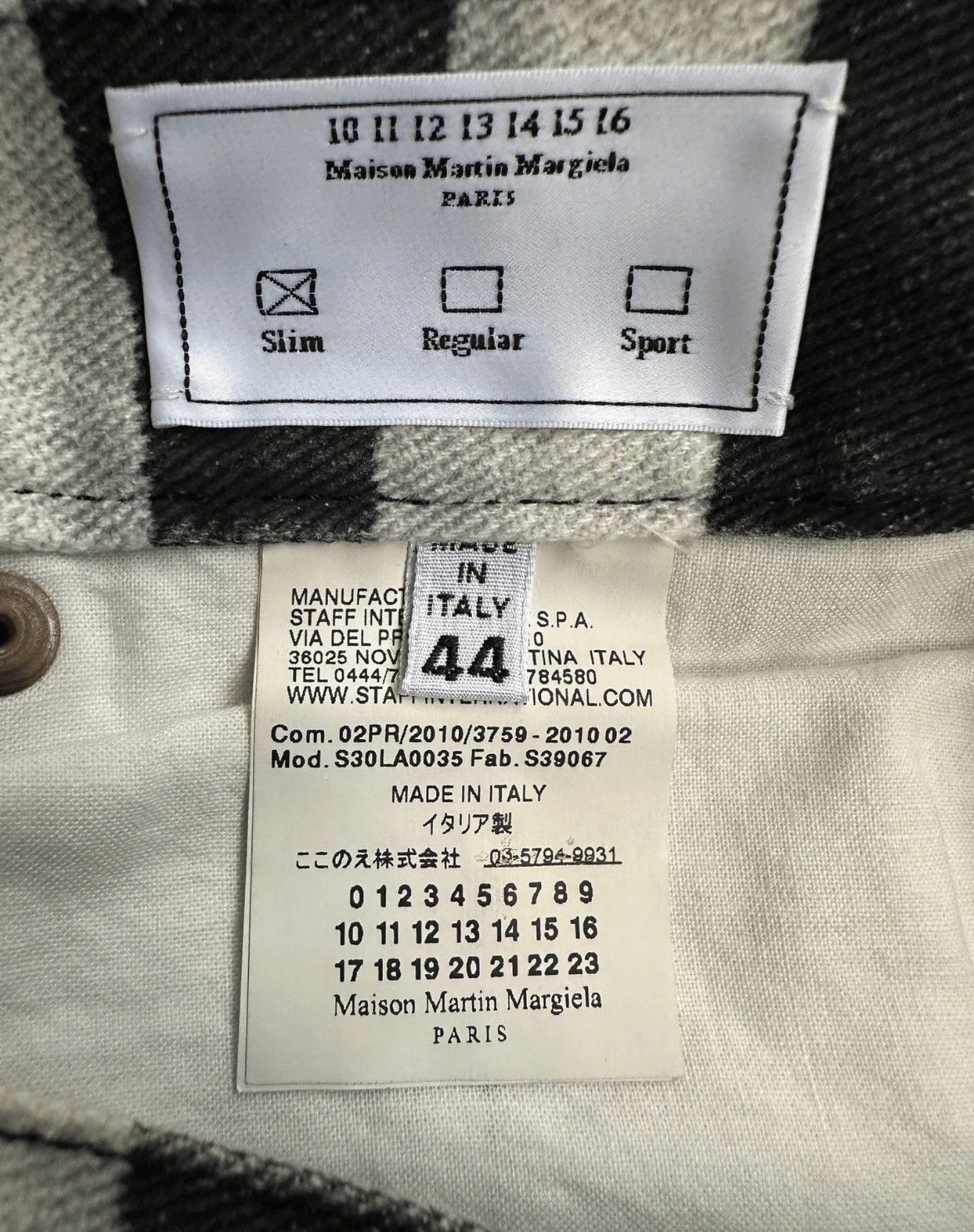 Maison Margiela Sz 44 Maison Margiela 10AW Zebra Denim Size US 28 / EU 44 - 8 Thumbnail