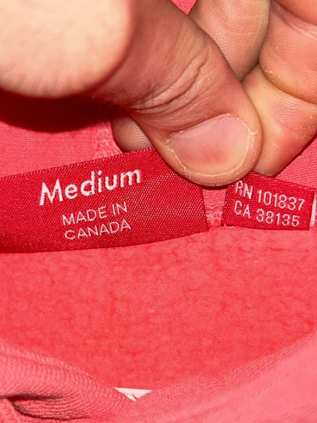 Supreme Supreme Icy Arc Hooded Sweatshirt Bright Coral Medium NEW Size US M / EU 48-50 / 2 - 7 Thumbnail