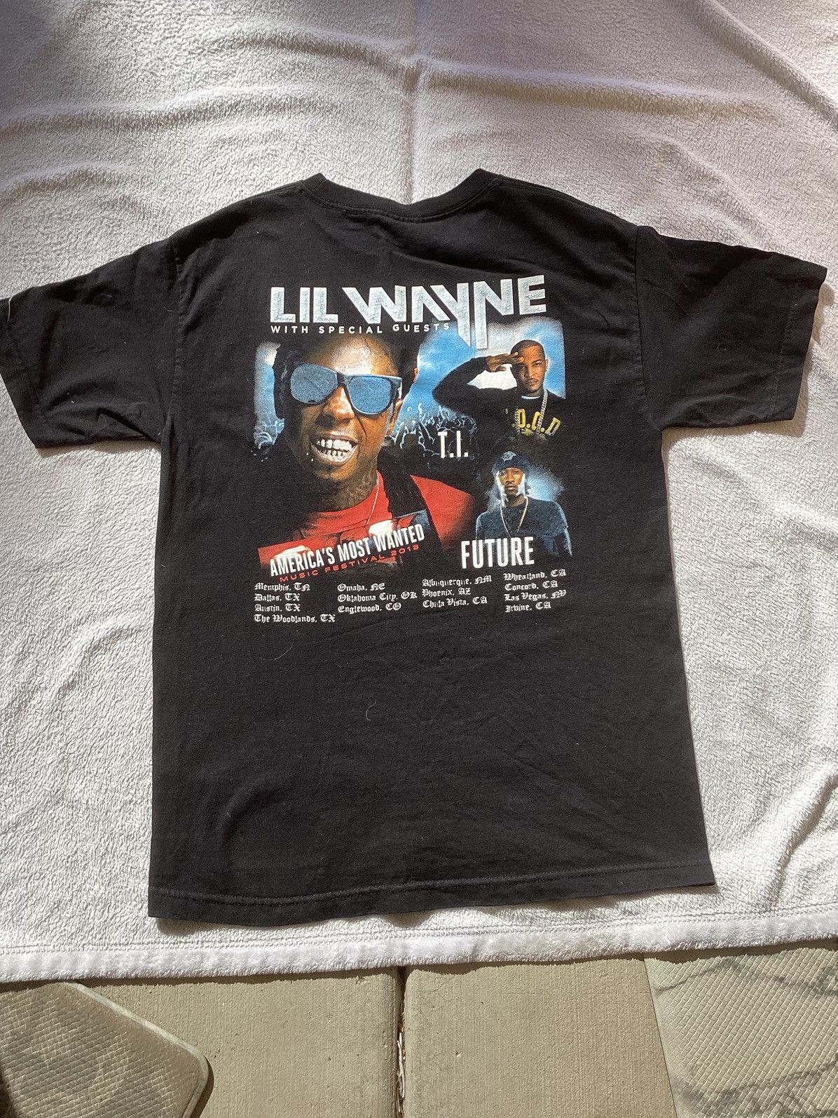 Lil Wayne Lil Wayne, future TI America’s most wanted festival 2013 T Size US M / EU 48-50 / 2 - 2 Thumbnail