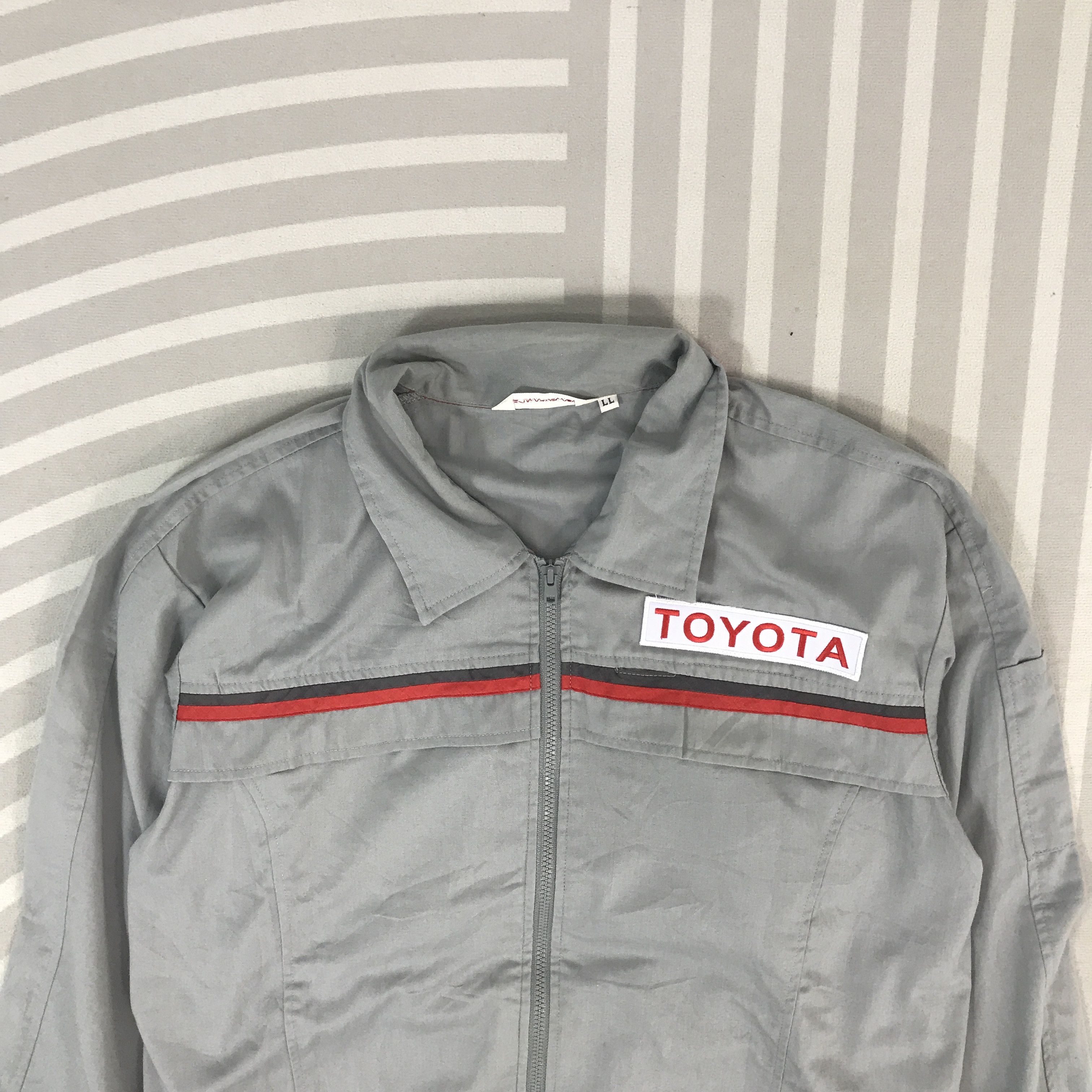 Japanese Brand Vintage Toyota Racing Motorsport Japan Custom Jacket Size US L / EU 52-54 / 3 - 3 Thumbnail