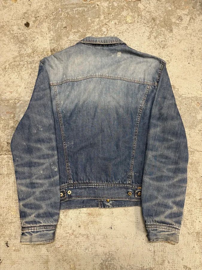 Dolce & Gabbana × Vintage 2000s Dolce & Gabbana Faded Blue Denim Jacket Size US XS / EU 42 / 0 - 4 Thumbnail
