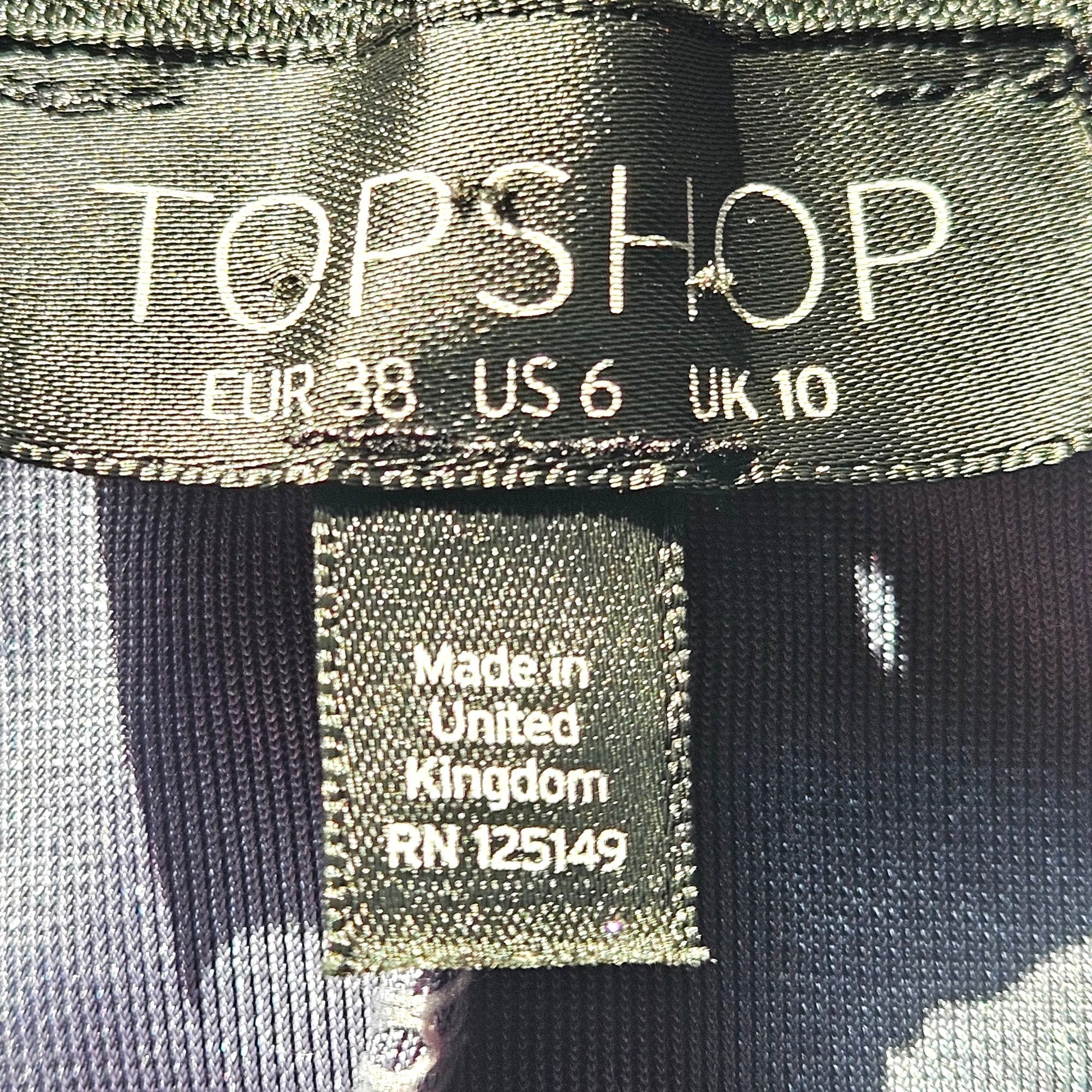 Topshop Topshop Women’s Velvet Slip Dress Silver XS – Whimsygoth, Y2 Size M / US 6-8 / IT 42-44 - 4 Thumbnail