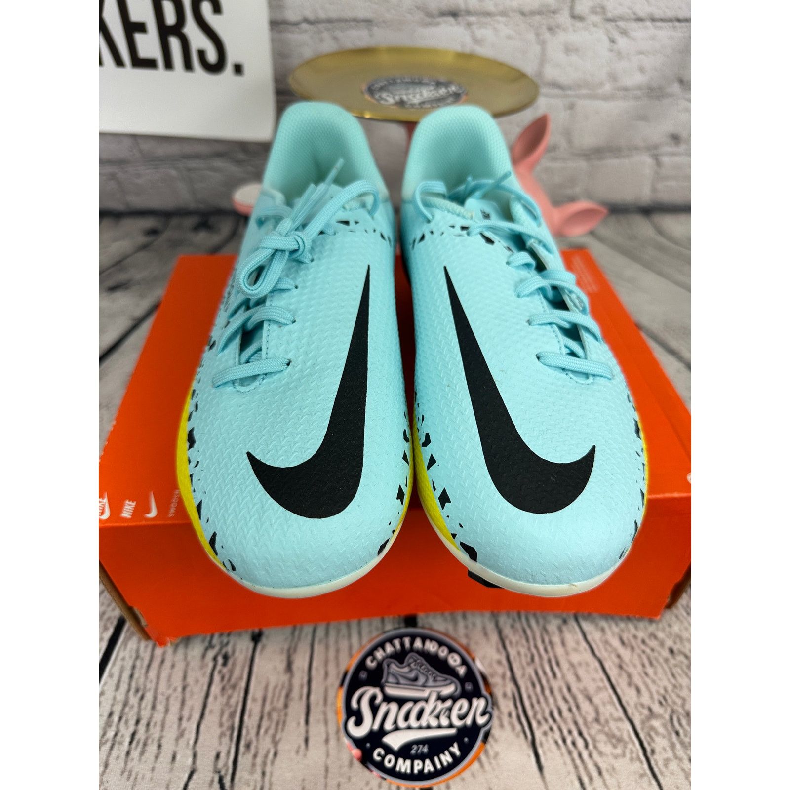 Nike Nike Phantom GT2 Academy FG Soccer Cleats Shoes Womens 7.5 Size US 7.5 / IT 37.5 - 2 Thumbnail