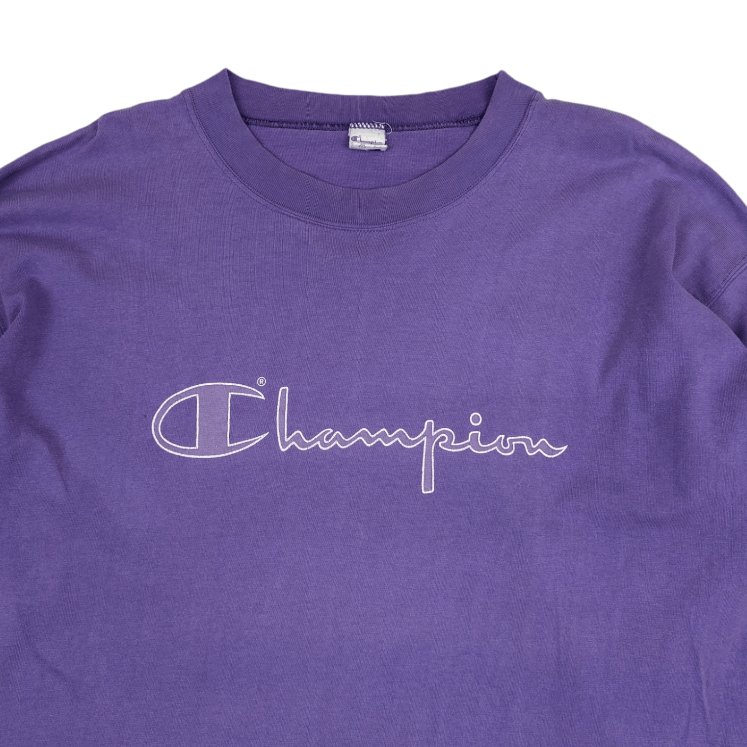 Champion 2000's CHAMPION Big Spell Out Logo Long Sleeve T-Shirt Size US L / EU 52-54 / 3 - 4 Thumbnail