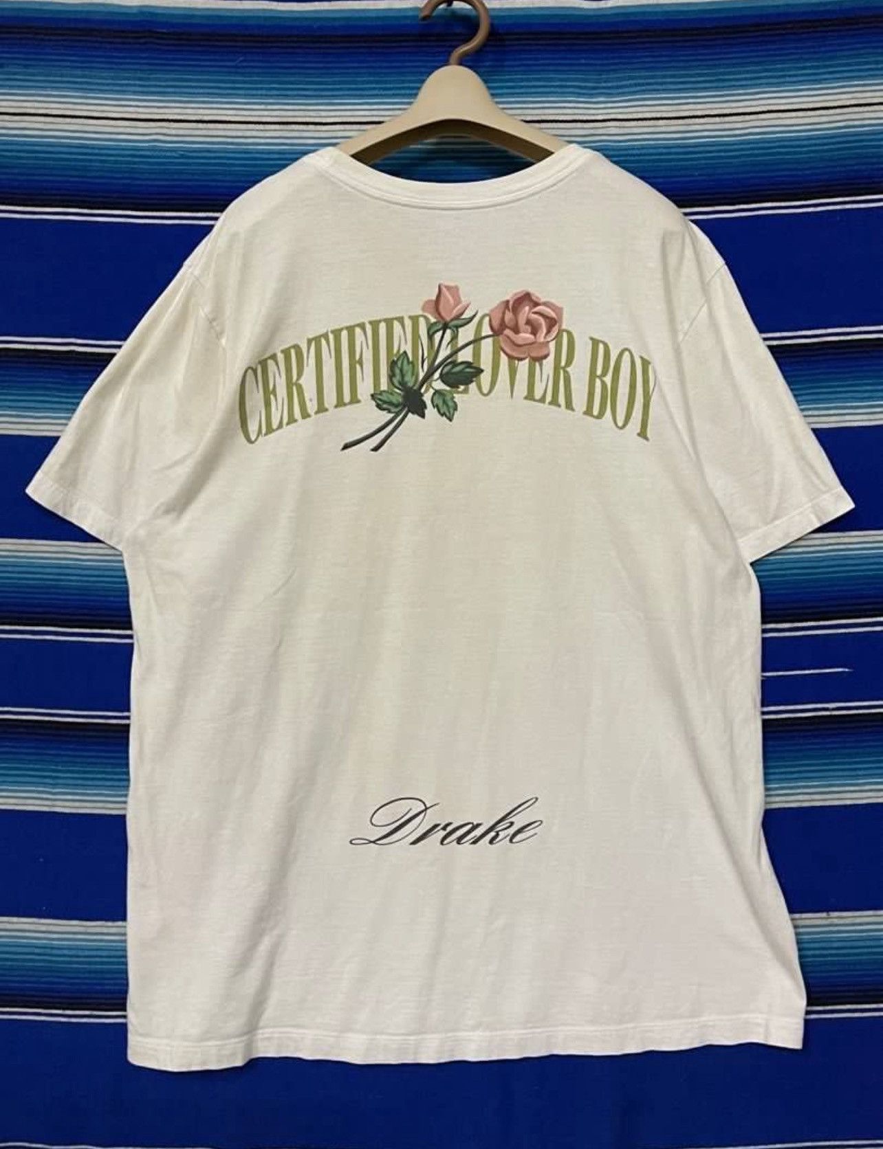 Drake × Nike Nike x Drake Certified Lover Boy Rose Tee Shirt Size US XL / EU 56 / 4 - 4 Thumbnail