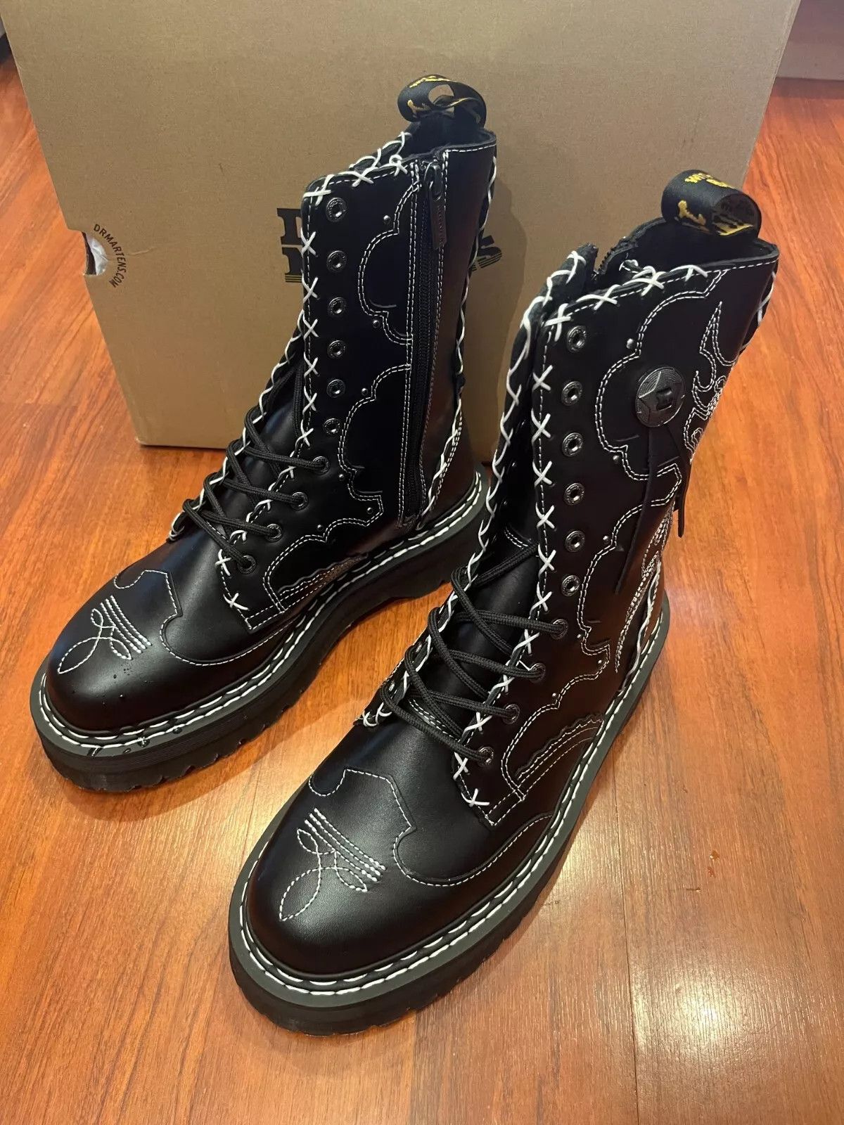 Dr. Martens US M 14 ~ DR. MARTENS JADON HI GOTHIC Americana Size US 14 / EU 47 - 1 Thumbnail