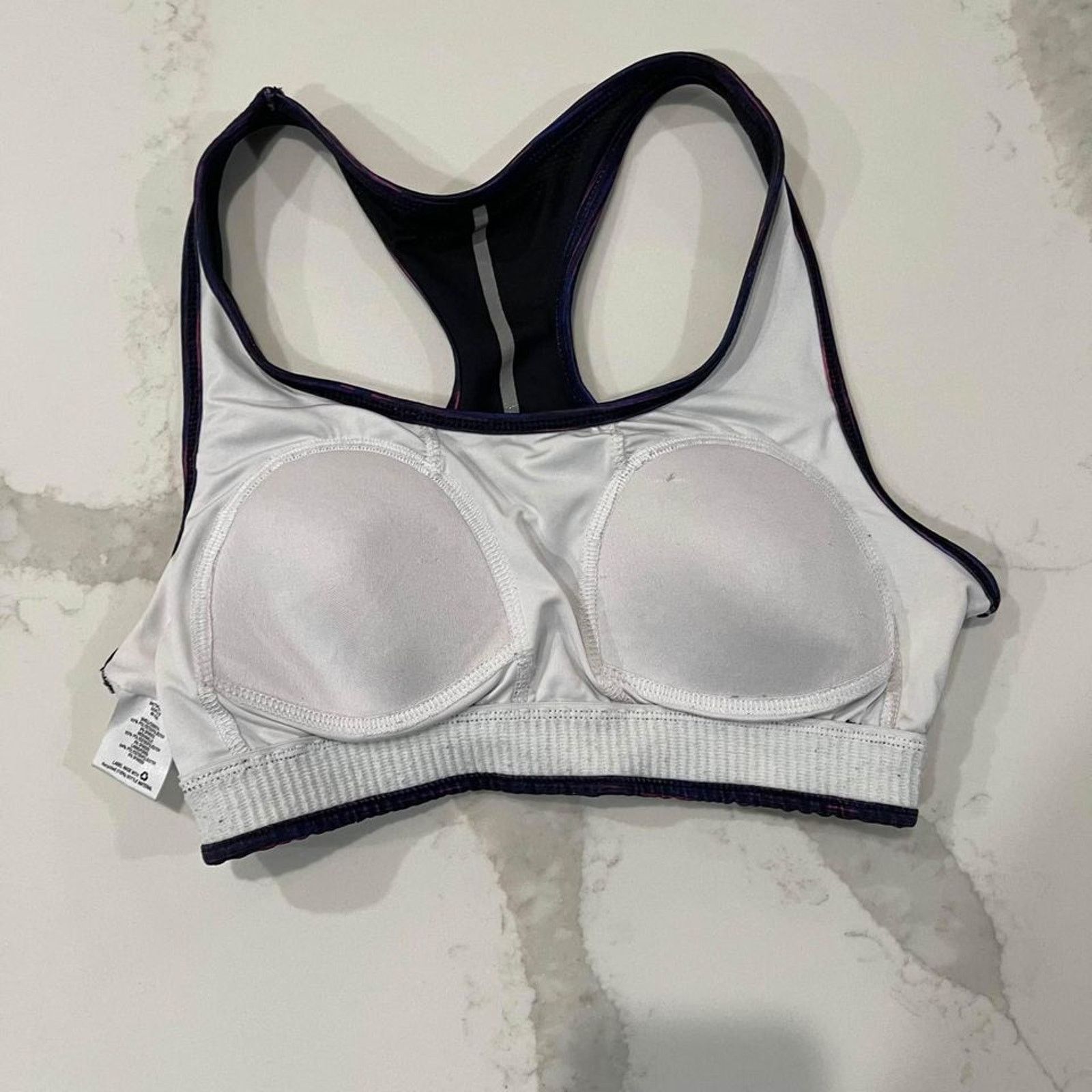Everlast Everlast Sport Racerback Padded Sports Bra Women’s Medium Size ONE SIZE - 5 Thumbnail