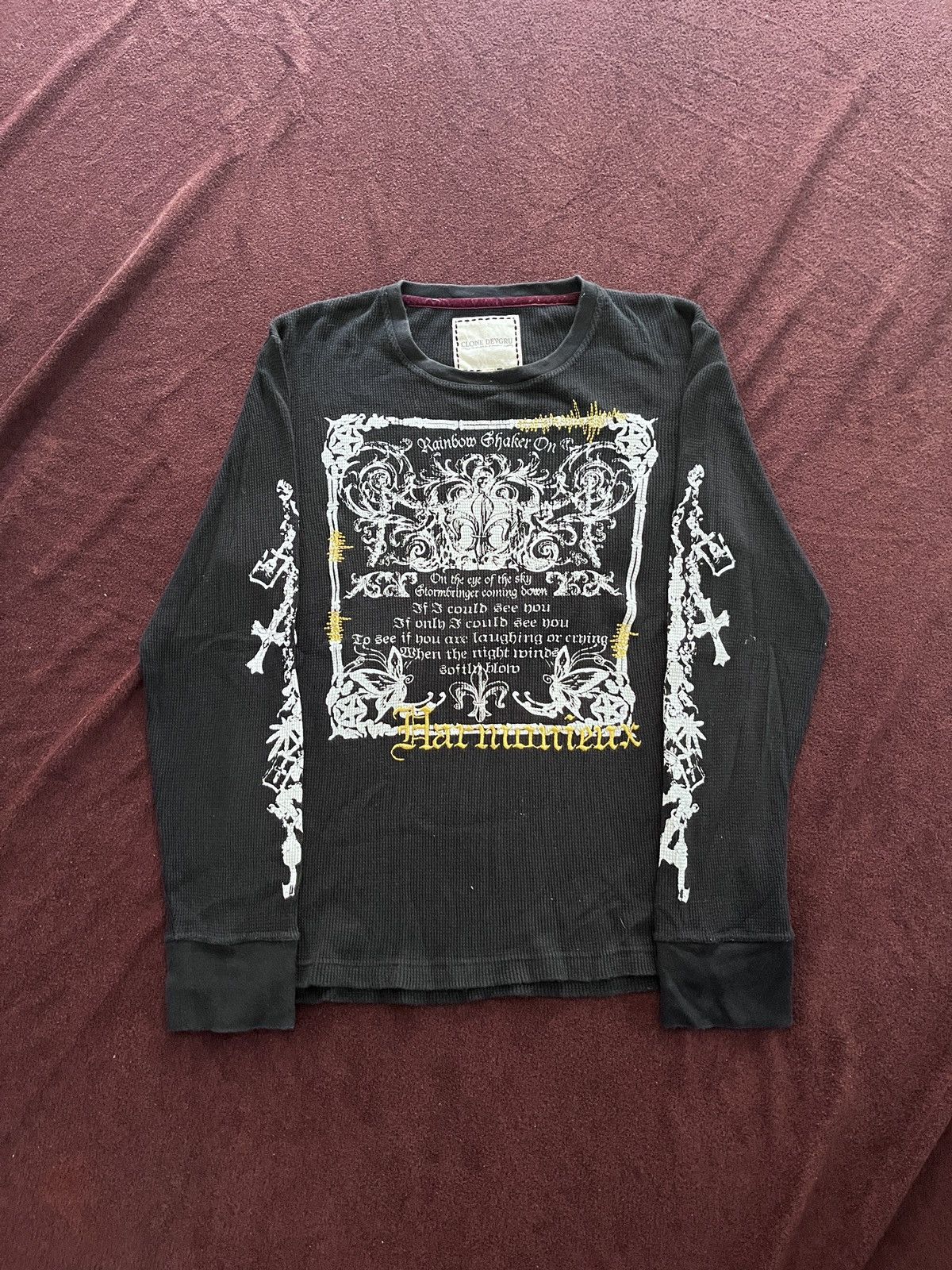 Japanese Brand Japanese Clone Devgru Cross Long sleeve Size US S / EU 44-46 / 1 - 1 Thumbnail