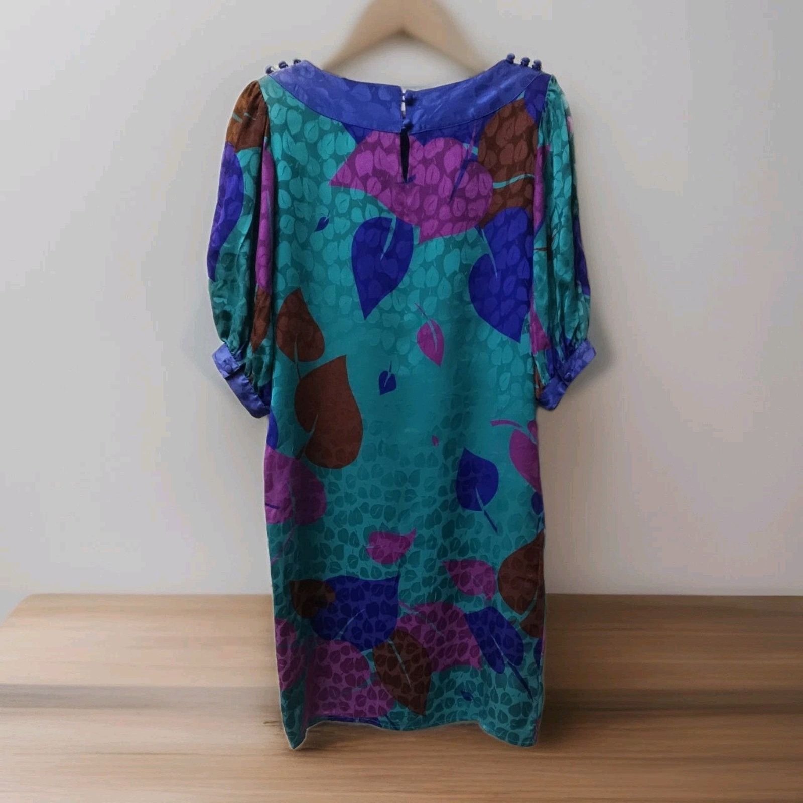 I. Magnin Vintage 90’s I. Magnin Flora Kung Silk Fancy Dress Size 2 Size XS / US 0-2 / IT 36-38 - 5 Thumbnail