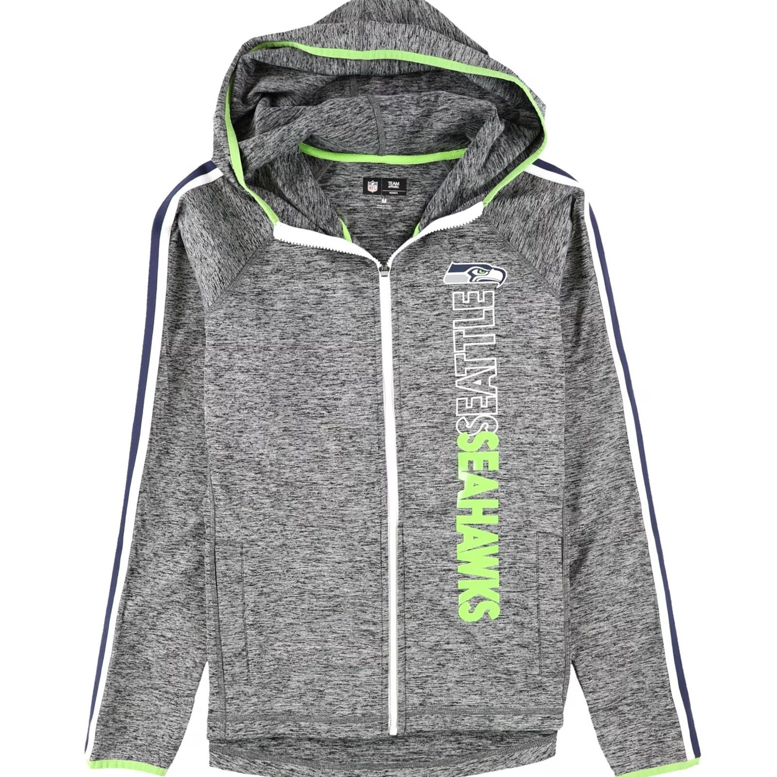 NFL NFL Womens Seattle Seahawks Track Jacket Grey M Size M / US 6-8 / IT 42-44 - 2 Thumbnail