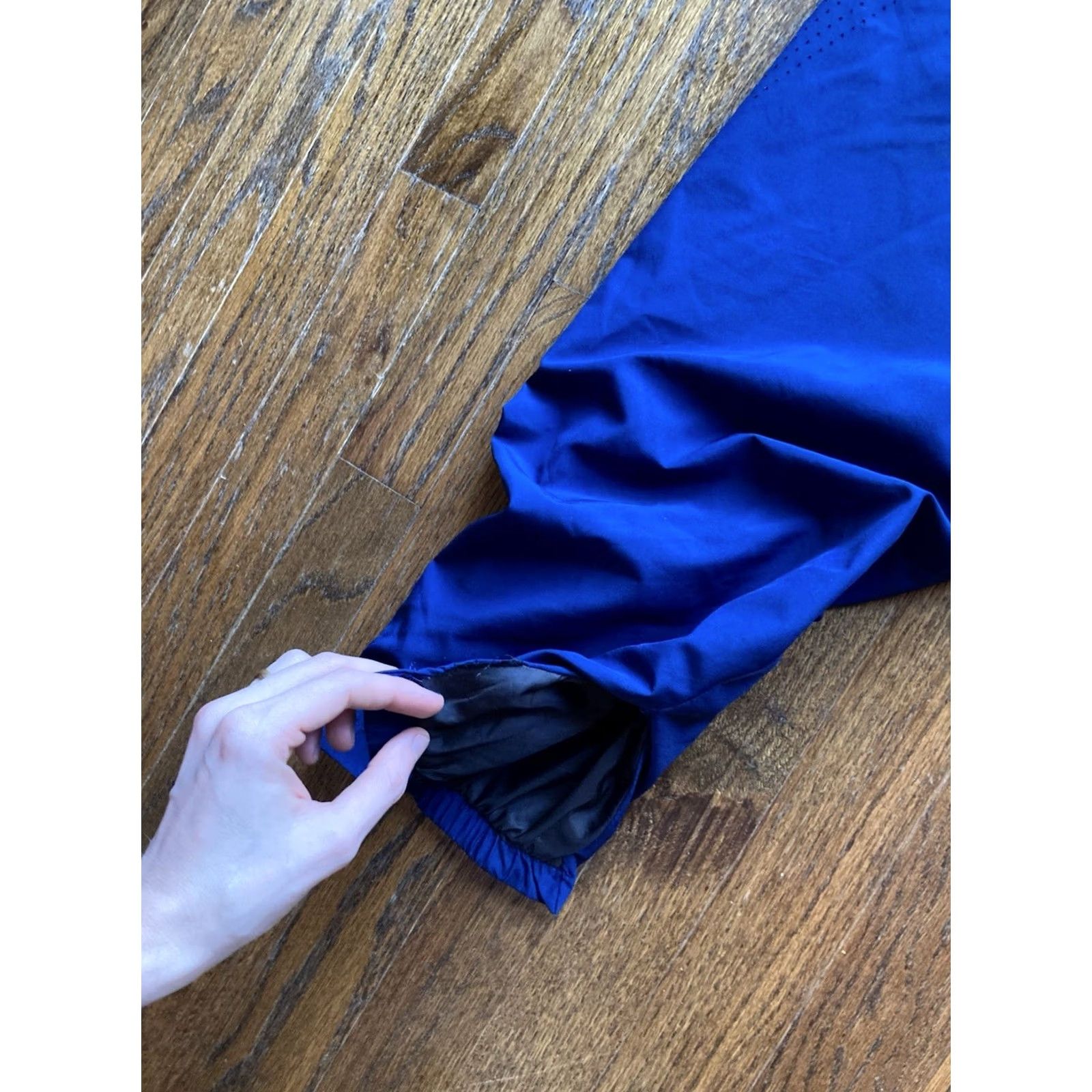 Puma Porsche Design x PUMA Sweatpants Mens Size Large Blue Lined Drawstrings Joggers Size US 33 - 4 Thumbnail