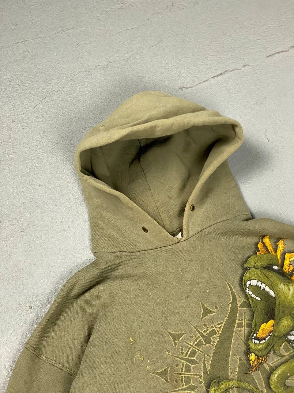 Band Tees Vintage hoodie In Flames band rock Distressed merch Size US L / EU 52-54 / 3 - 6 Thumbnail