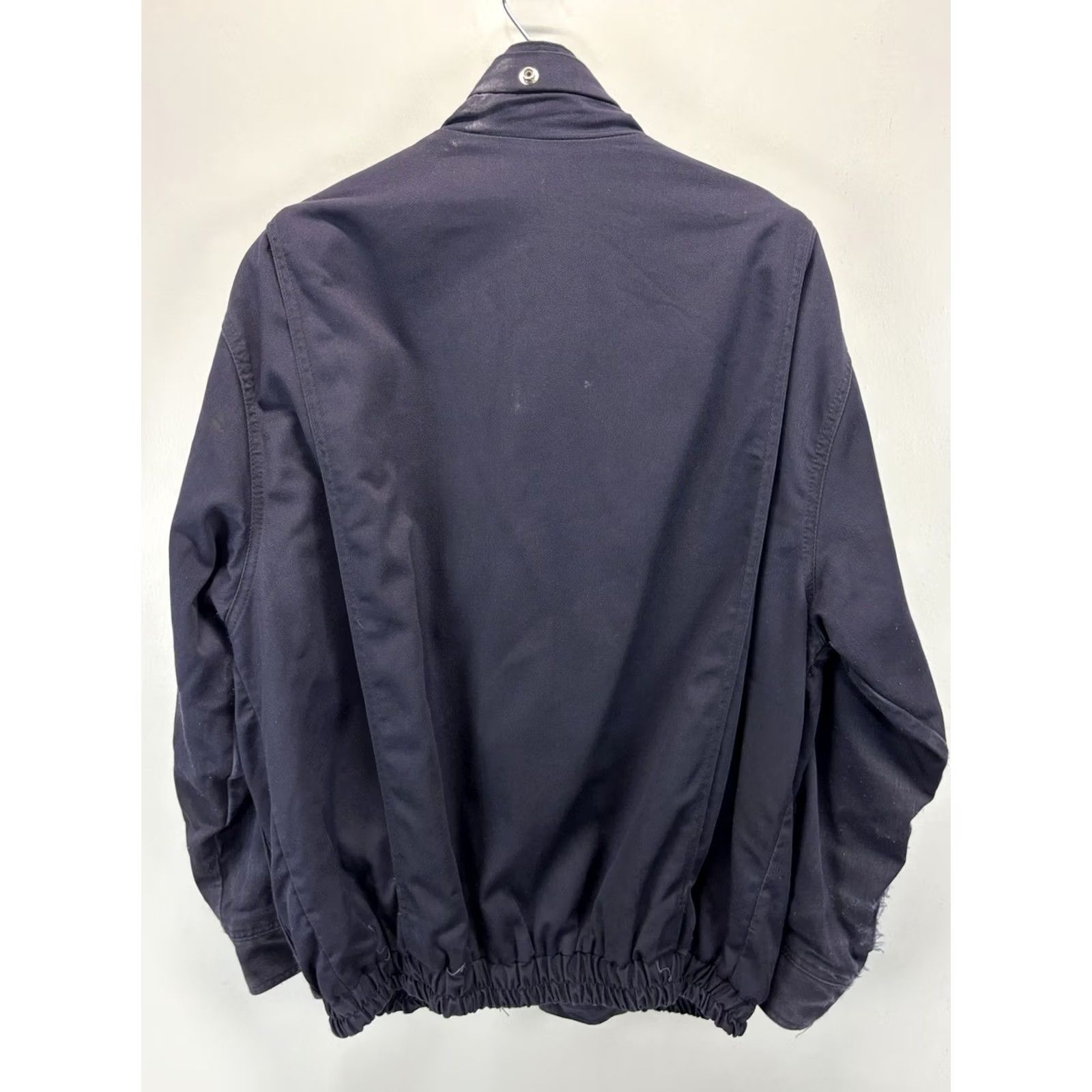 Vintage VINTAGE Bulwark Jacket Mens L Blue Heavy Winter Coat Workwear Flame Resistant Long Sleeve | FR Cotton Blends Medium Length Man Size US L / EU 52-54 / 3 - 3 Thumbnail