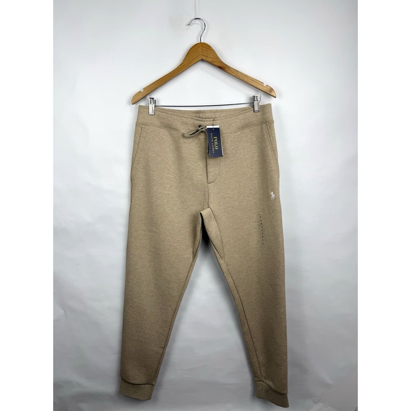 Ralph Lauren NWT Polo Ralph Lauren Jogger Pant Beige M Men Knit Double-Knit Activewear pants Size US M / EU 48-50 / 2 - 7 Thumbnail