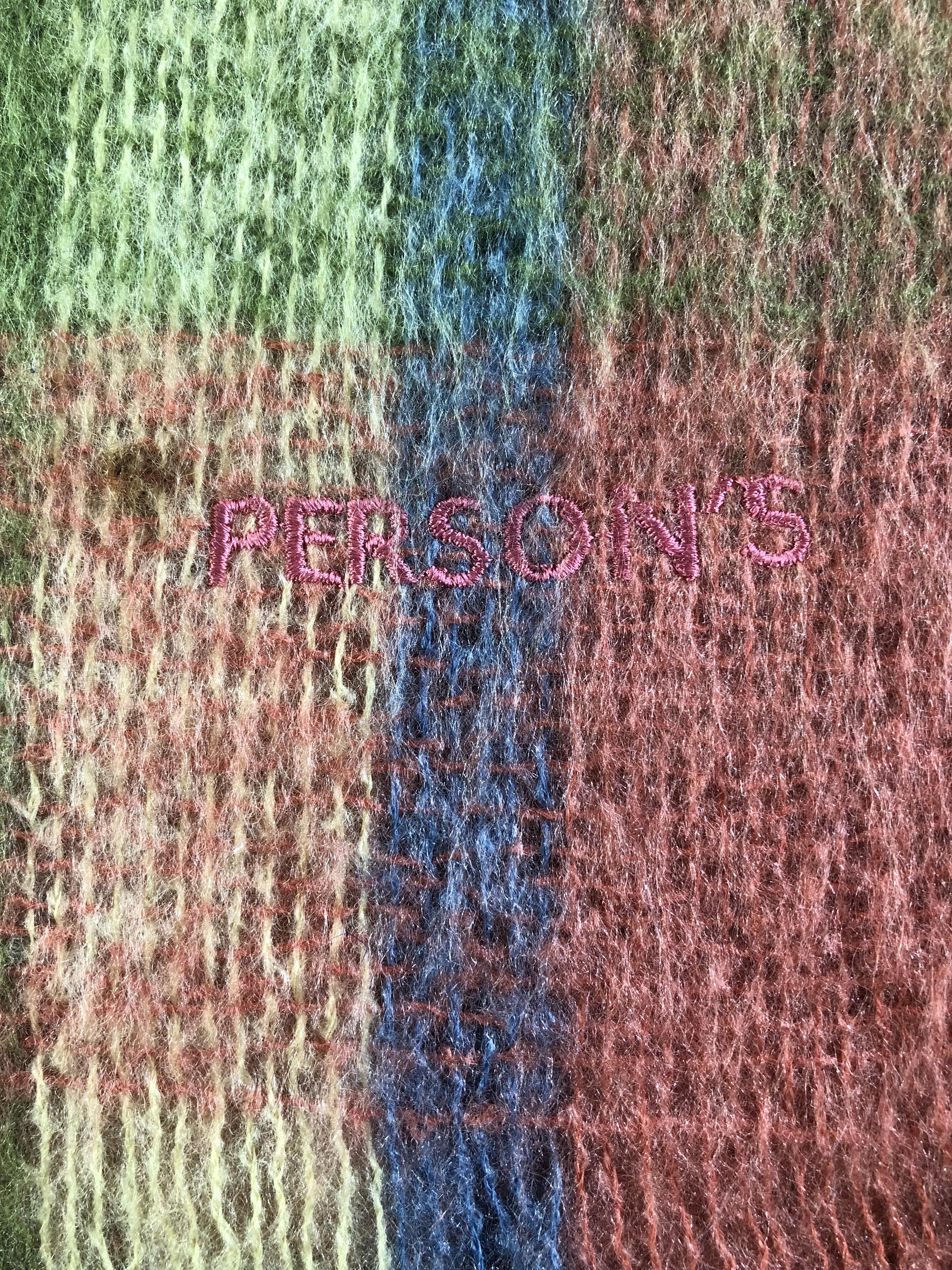 PERSON'S Person's MOHAIR Scarf / Muffler / Neckwear SS1407 Size ONE SIZE - 5 Thumbnail