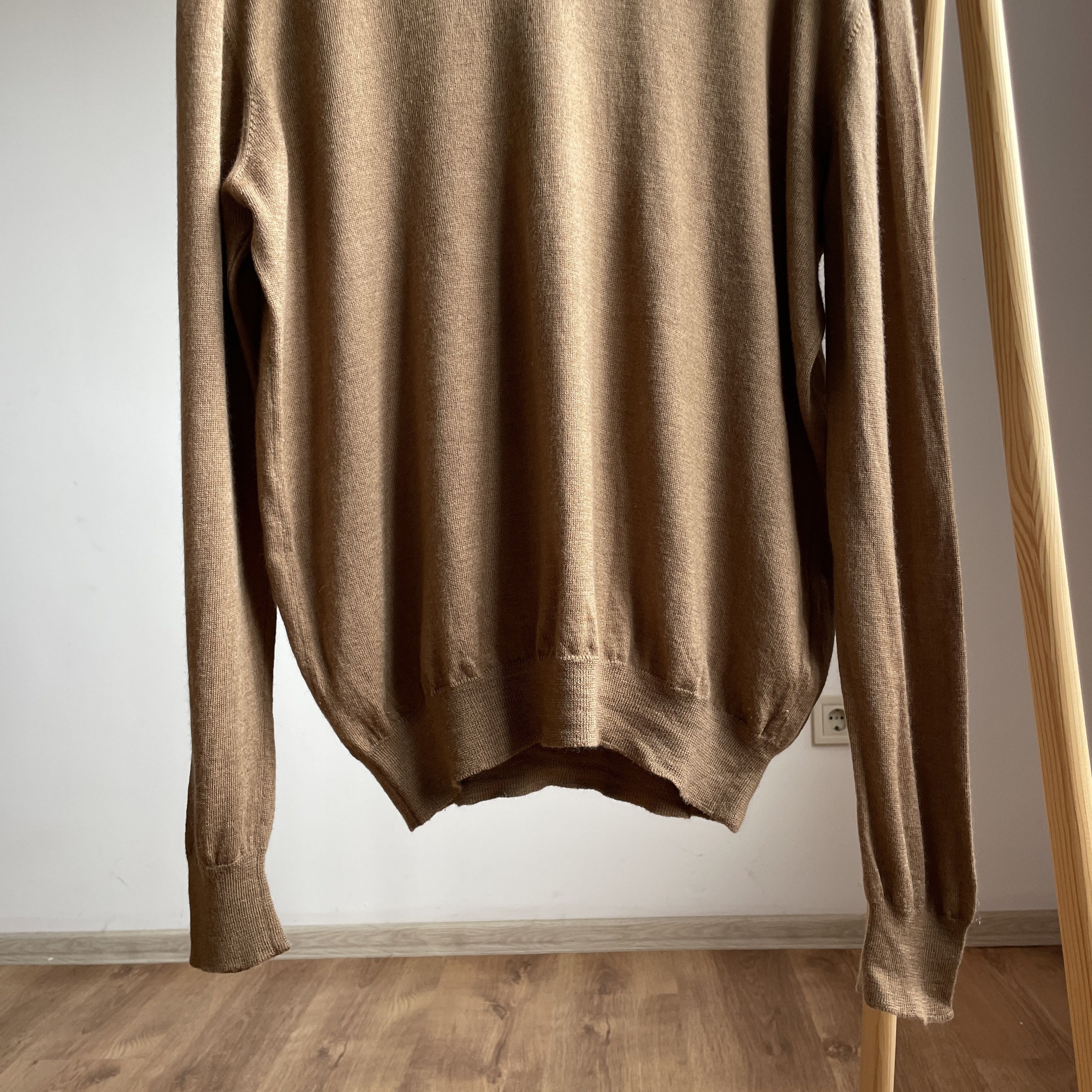 Boggi Boggi Milano Virgin Wool Roll Neck Sweater Size XXL Size US XXL / EU 58 / 5 - 5 Thumbnail