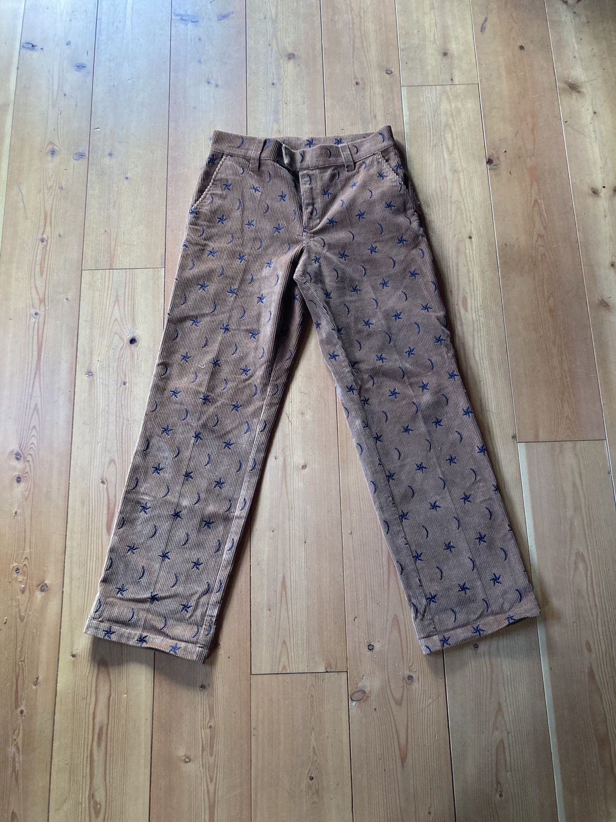 Soulland Embroidered Corduroy Pants Size US 32 / EU 48 - 1 Thumbnail