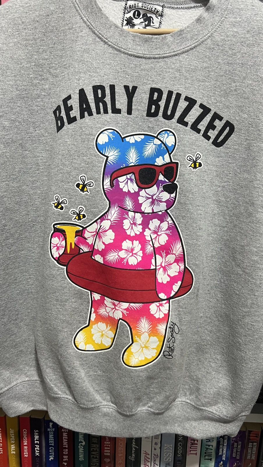 Riot Society Riot Society Bearly Buzzed Sweatshirt Size US L / EU 52-54 / 3 - 2 Thumbnail
