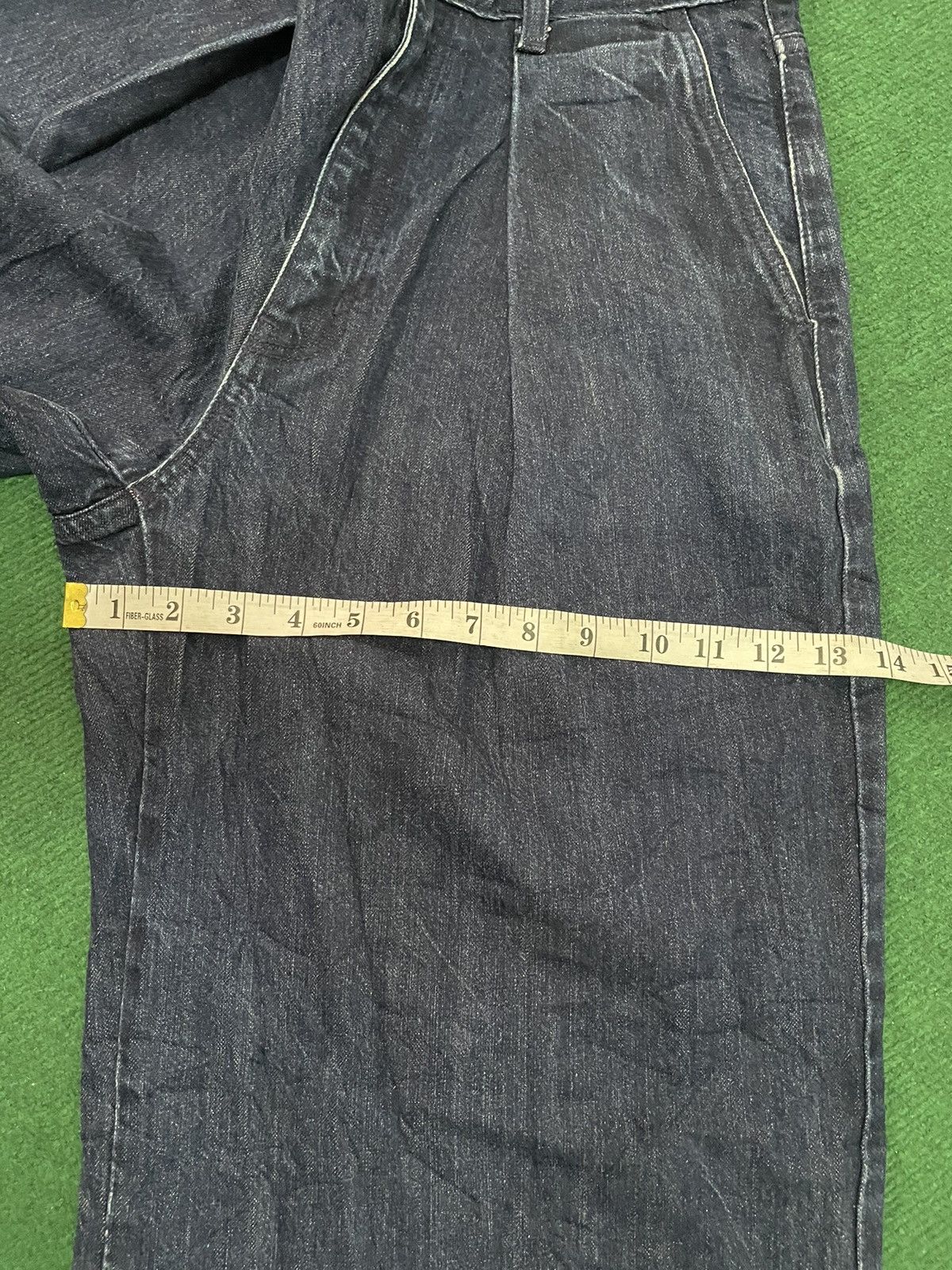 If Six Was Nine × Japanese Brand Japanese GU Baggy Wide Leg Jeans Size US 30 / EU 46 - 13 Thumbnail