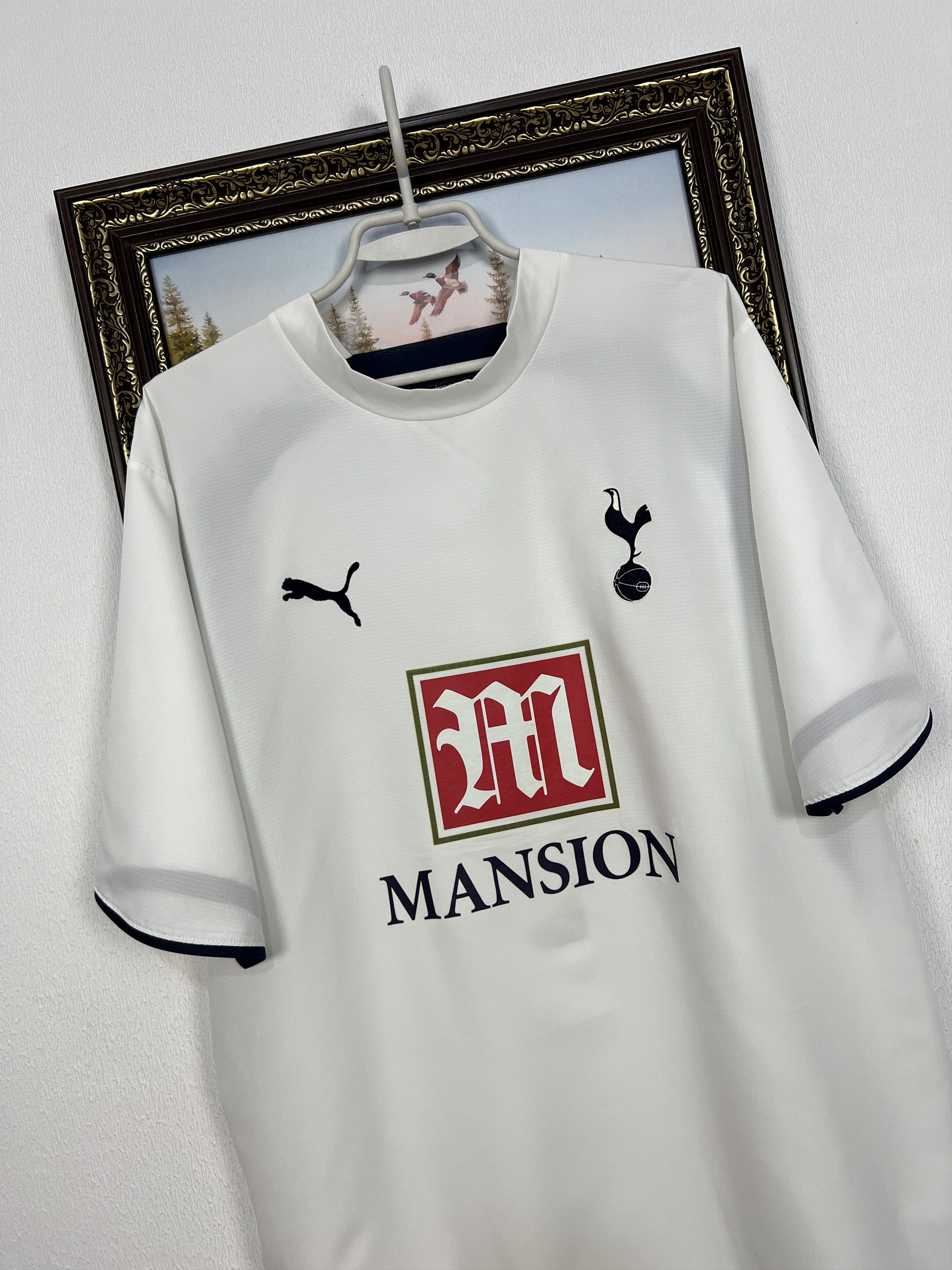 Puma Tottenham Hotspur Home football shirt 2006 Soccer #4 Zokora Size US XL / EU 56 / 4 - 4 Thumbnail