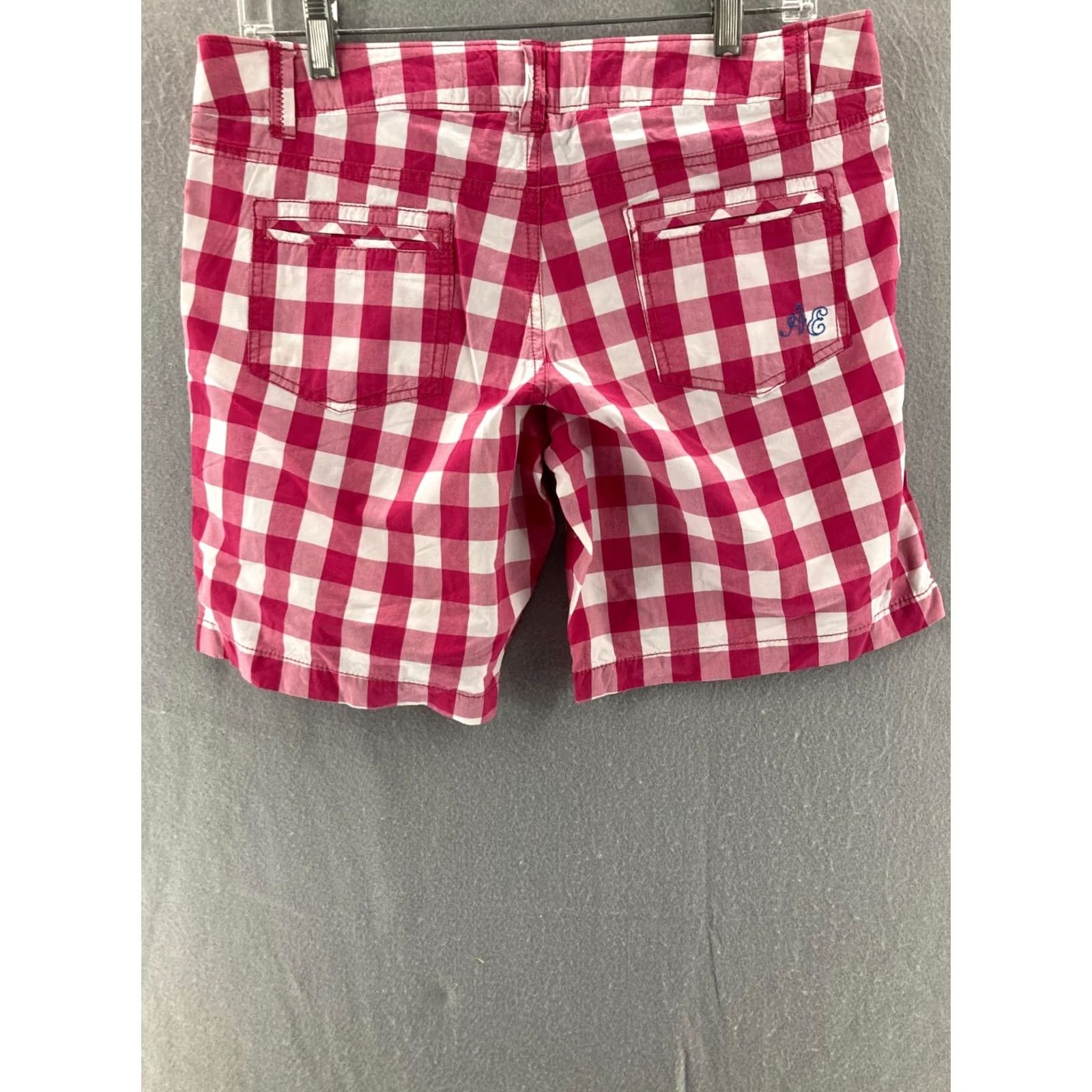 American Eagle Outfitters American Eagle Outfitters Bermuda Shorts Womens 6 Cotton Flat Front Bermuda Colorful 90s Mens Womens Size 28" / US 6 / IT 42 - 6 Thumbnail