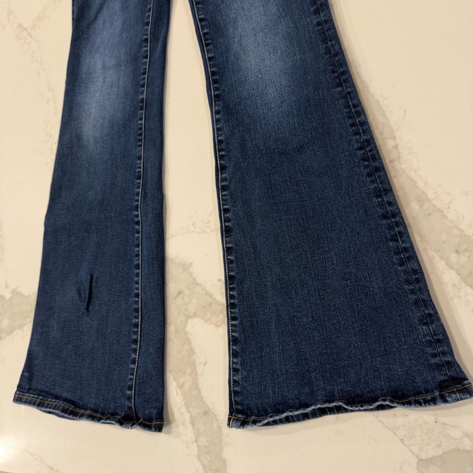 Soft Surroundings Soft Surroundings Ultimate Denim Flare Jeans Women’s 2 Size 26" / US 2 / IT 38 - 3 Thumbnail