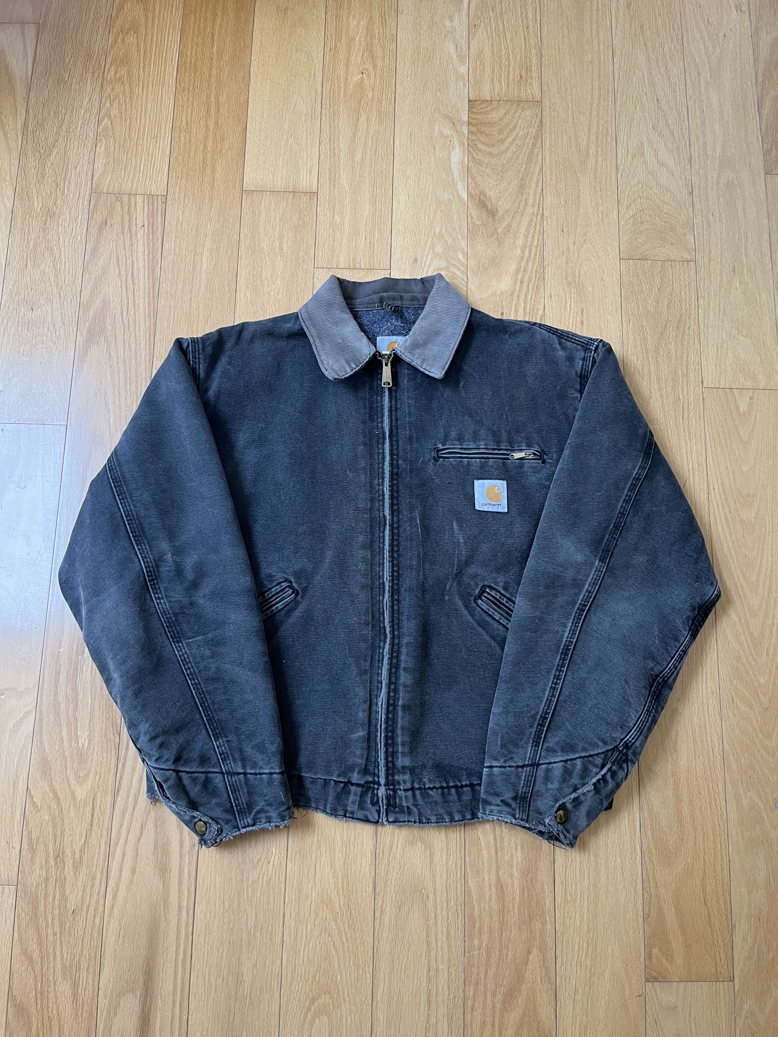 Carhartt Vintage Carhartt Detroit Jacket J01 BLK L Size US L / EU 52-54 / 3 - 2 Thumbnail