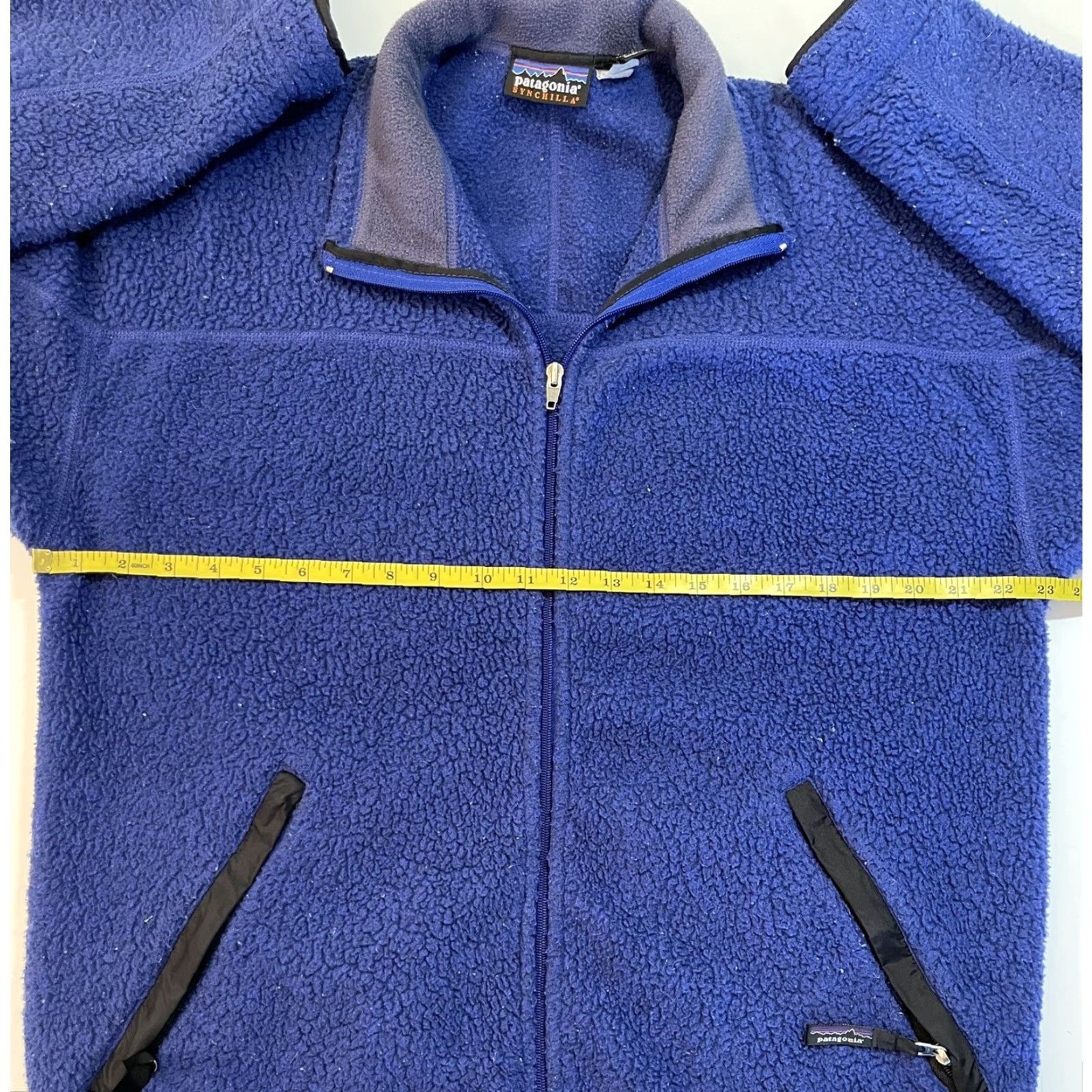 Patagonia VINTAGE Patagonia Jacket Deep Pile Fleece Gorpcore Rythm Ski USA Mens M Full Zip Size US M / EU 48-50 / 2 - 5 Thumbnail