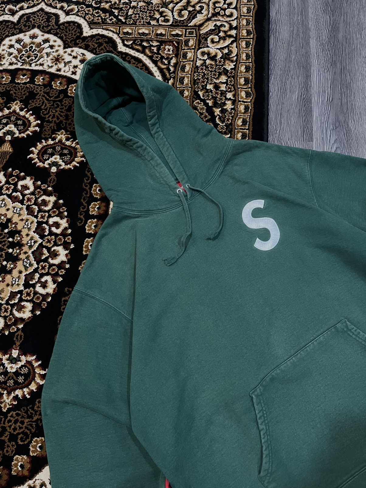 Supreme Supreme Logo S Hoodie Size US XL / EU 56 / 4 - 2 Thumbnail