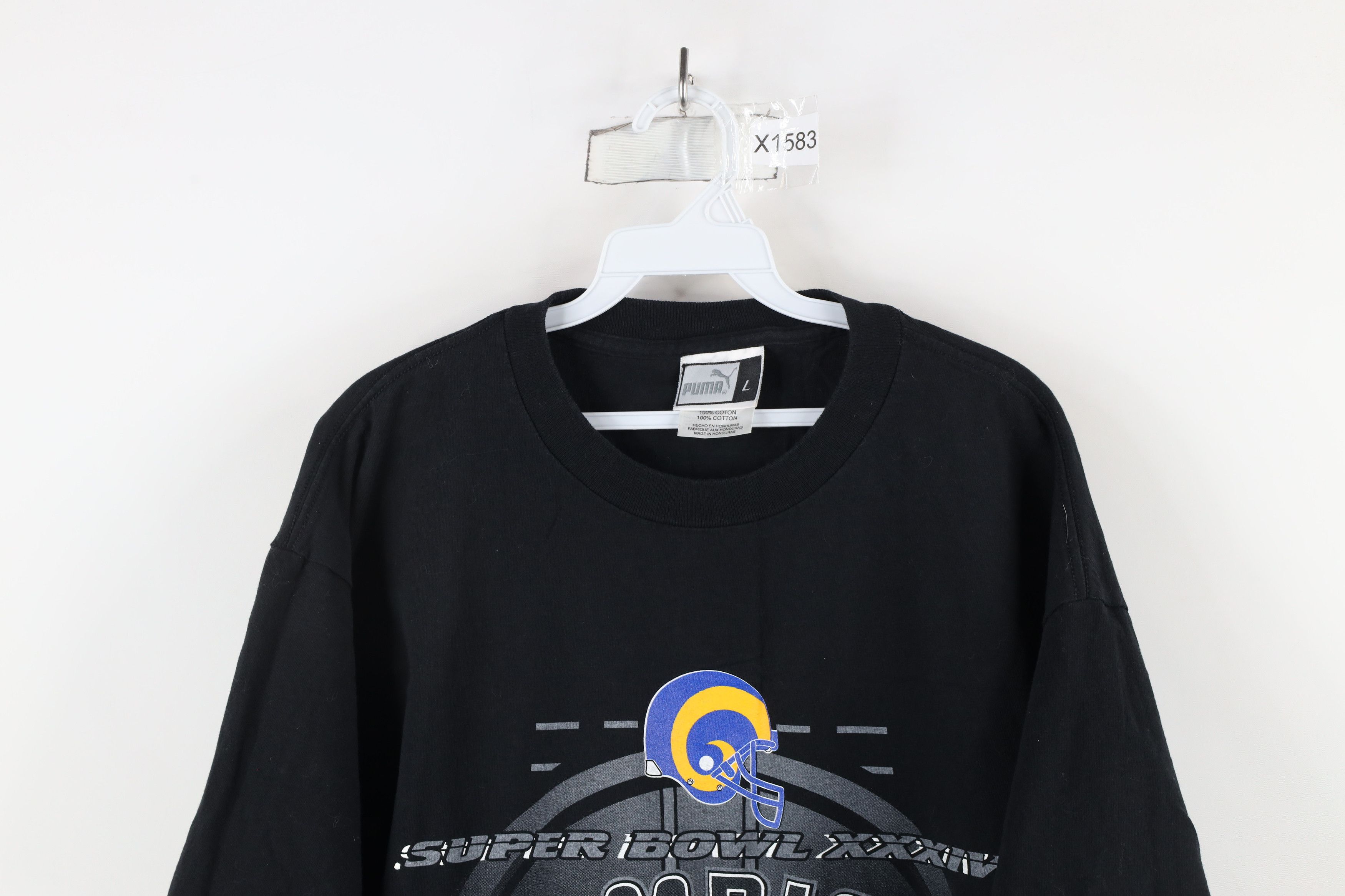Puma × Vintage Vintage Puma Bowl Champs St Louis Rams Football T-Shirt Size US L / EU 52-54 / 3 - 2 Thumbnail