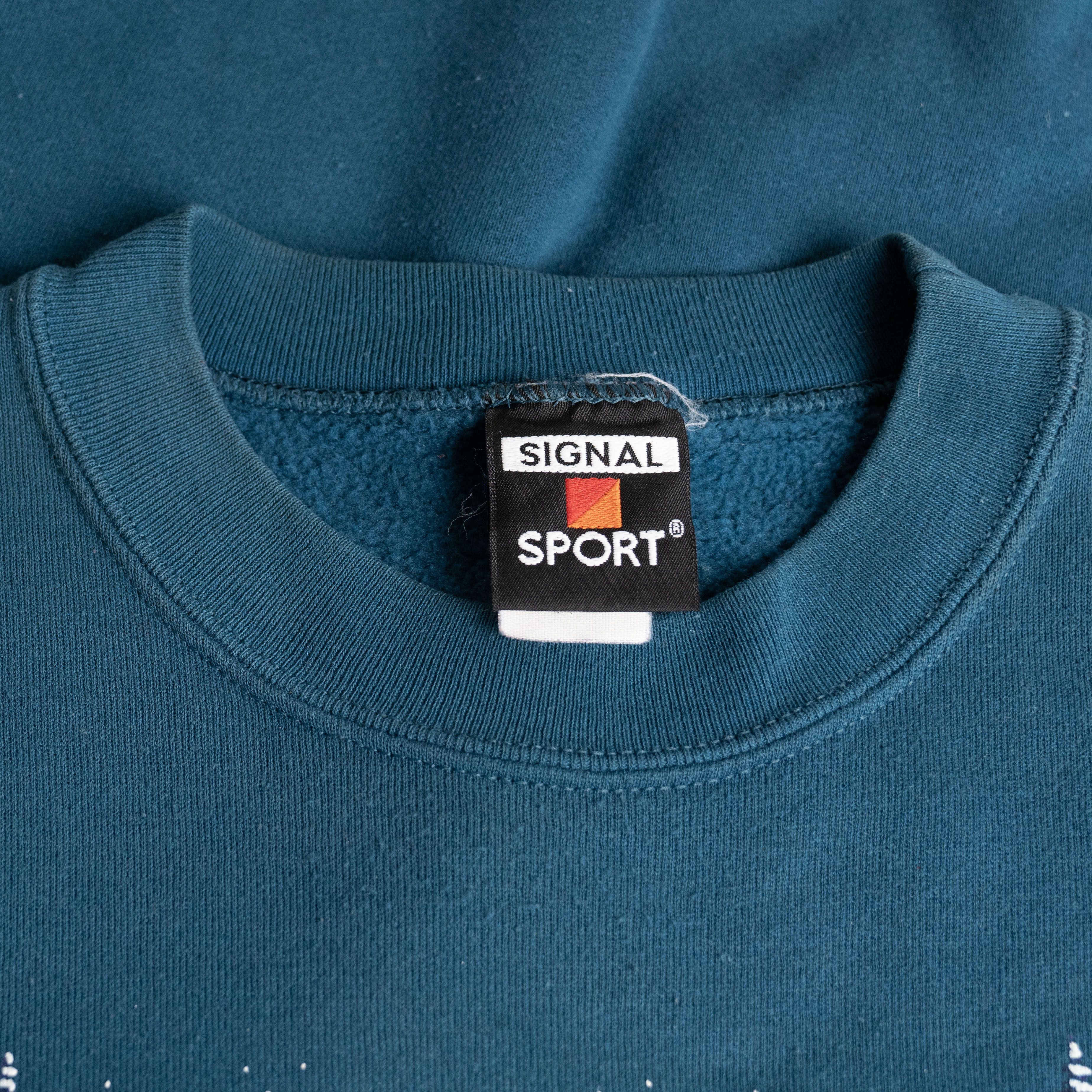 Signal Sport Vintage 1990's Sun Valley Mountain Ski Idaho Crewneck Size US L / EU 52-54 / 3 - 4 Thumbnail