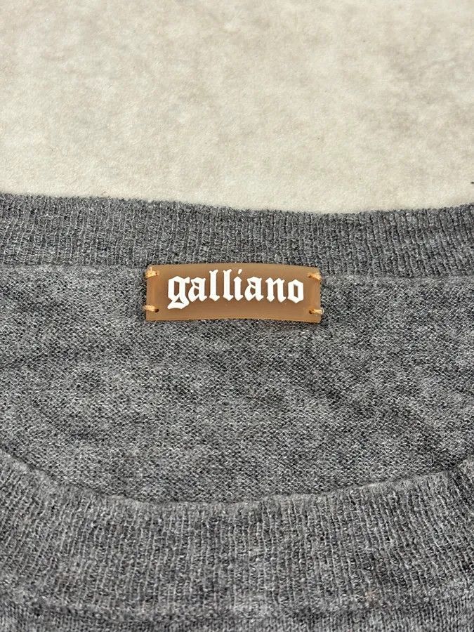 John Galliano John Galliano G Propaganda Grey Sweater Size US M / EU 48-50 / 2 - 8 Thumbnail
