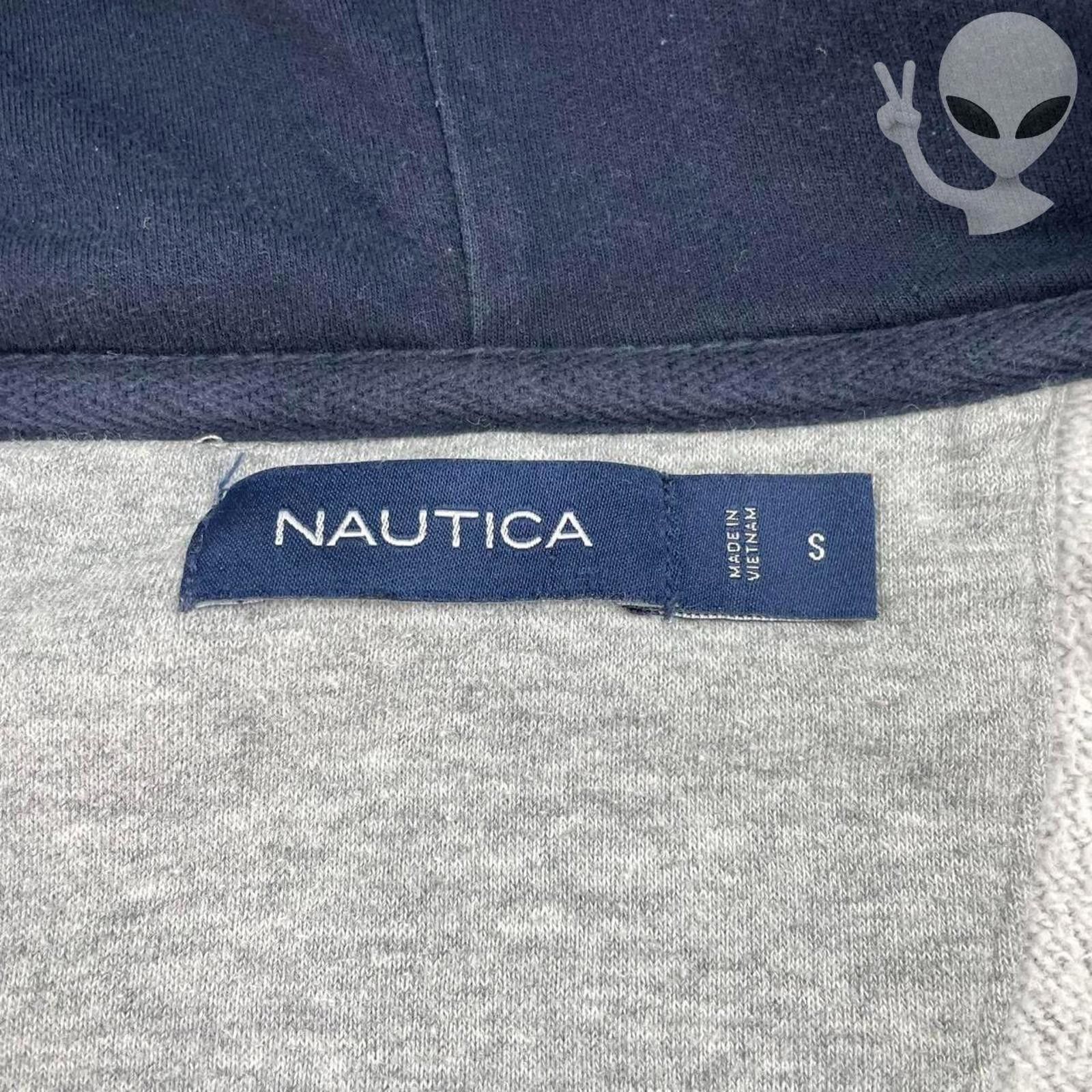 Nautica Nautica Gray Navy Colorblock Full Zip Hoodie Small Size US S / EU 44-46 / 1 - 4 Thumbnail