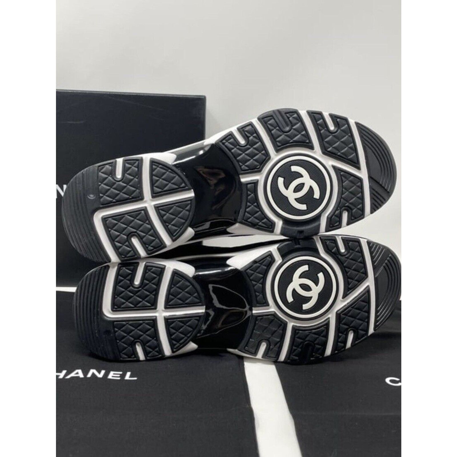 Chanel Chanel Sneakers Trail Runner Black W Size 9 Size US 8 / IT 38 - 6 Thumbnail