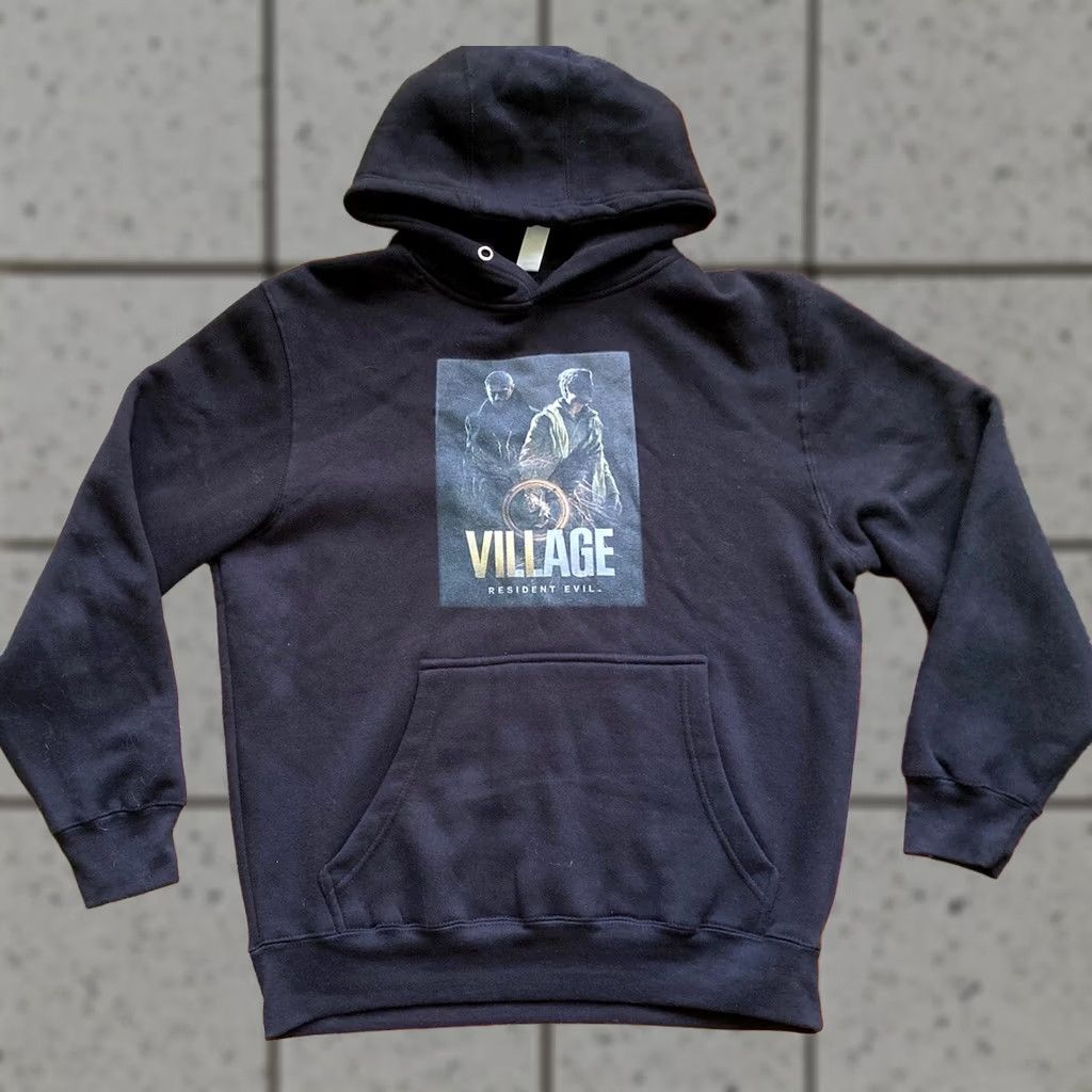Vintage Resident Evil Village Hoodie Sweatshirt Mens Size Medium Black Horror Night Video Games Lane Seven Pullover M Mens Size US M / EU 48-50 / 2 - 1 Thumbnail