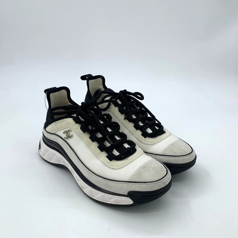Chanel Chanel Colorful Logo Thick Sole Sneakers -2505 Size US 7.5 / EU 40-41 - 2 Thumbnail