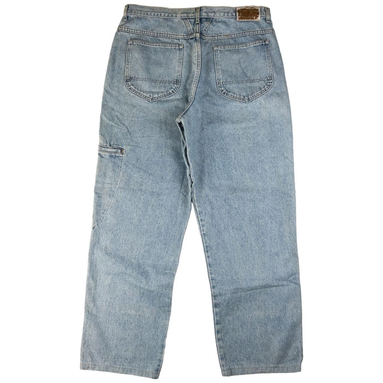 Marithe + Francois Girbaud Vintage Marithe Francois Girbaud Wide Leg Denim Jeans W36 Size US 36 / EU 52 - 2 Thumbnail