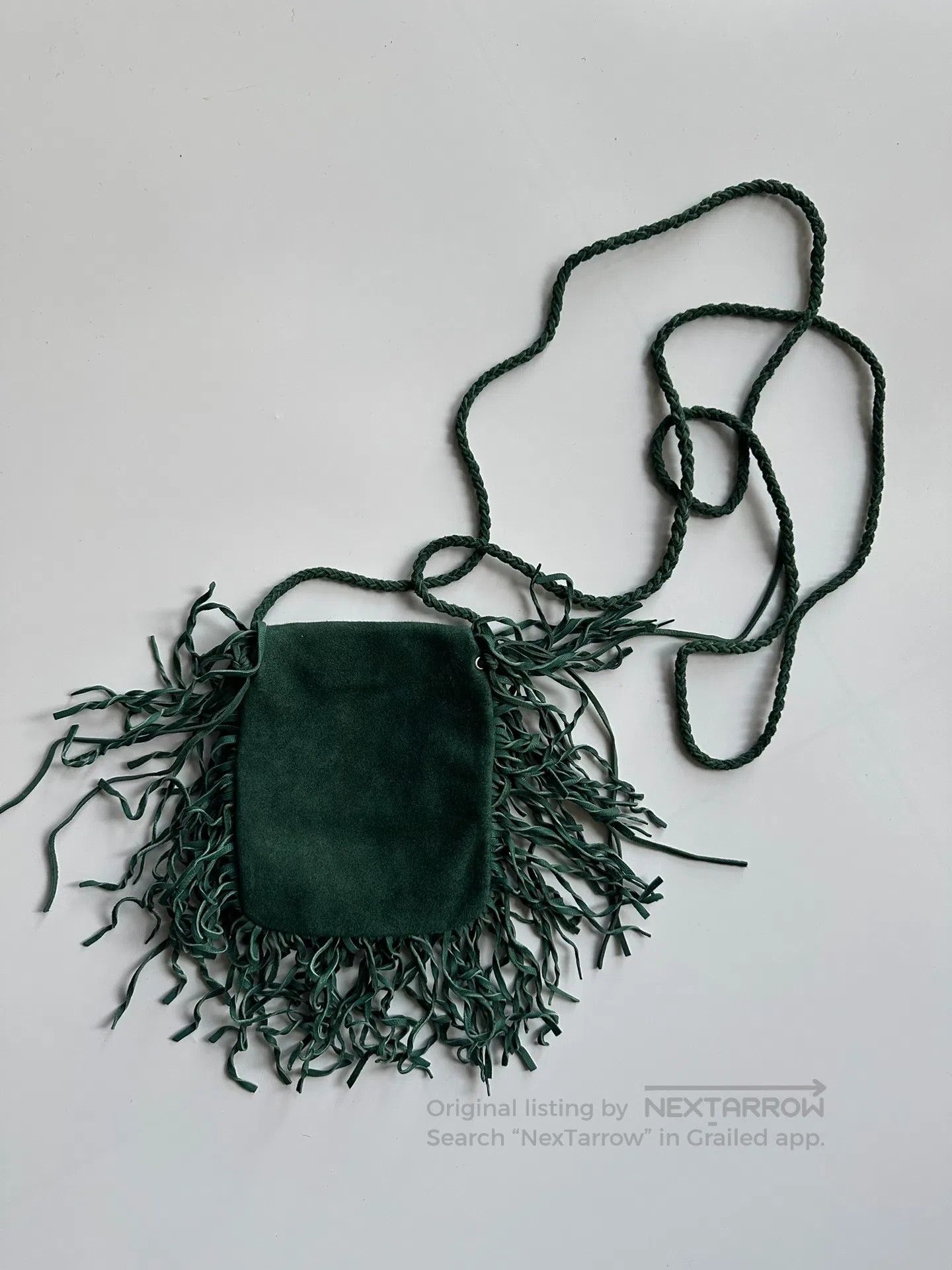 Undercover UNDERCOVER Seaweed-leather crossbody bag| Size ONE SIZE - 1 Thumbnail