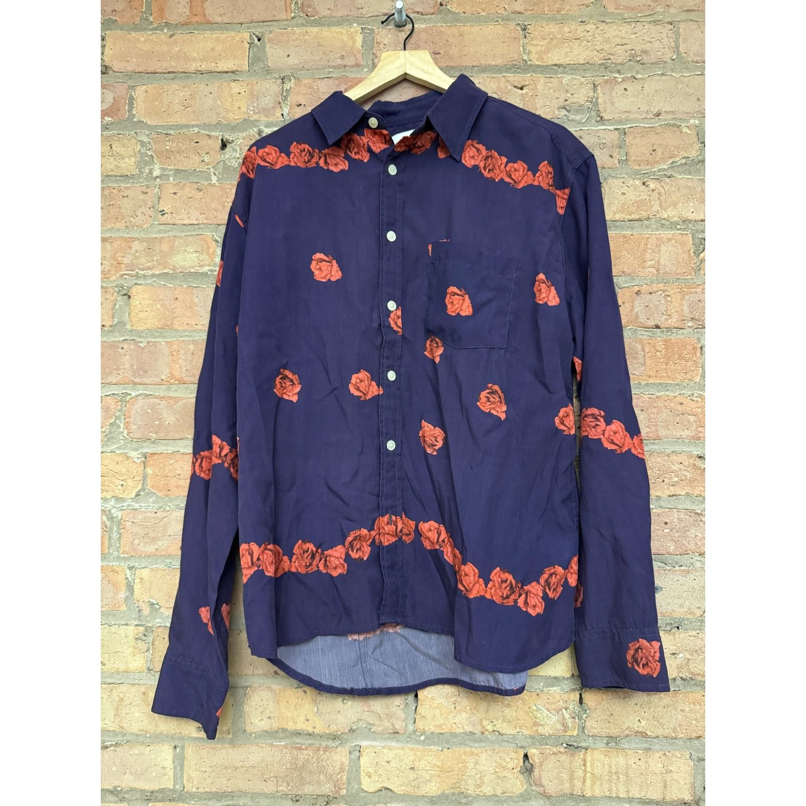 Corridor Corridor Rose Button Up Size US L / EU 52-54 / 3 - 1 Thumbnail