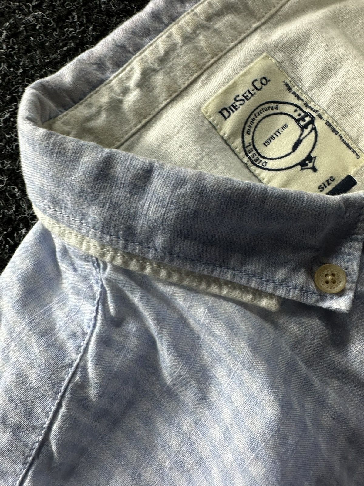 Diesel × Vintage VNTG Diesel Avant-garde Shirt 90s very rare Streetwear Size US L / EU 52-54 / 3 - 6 Thumbnail