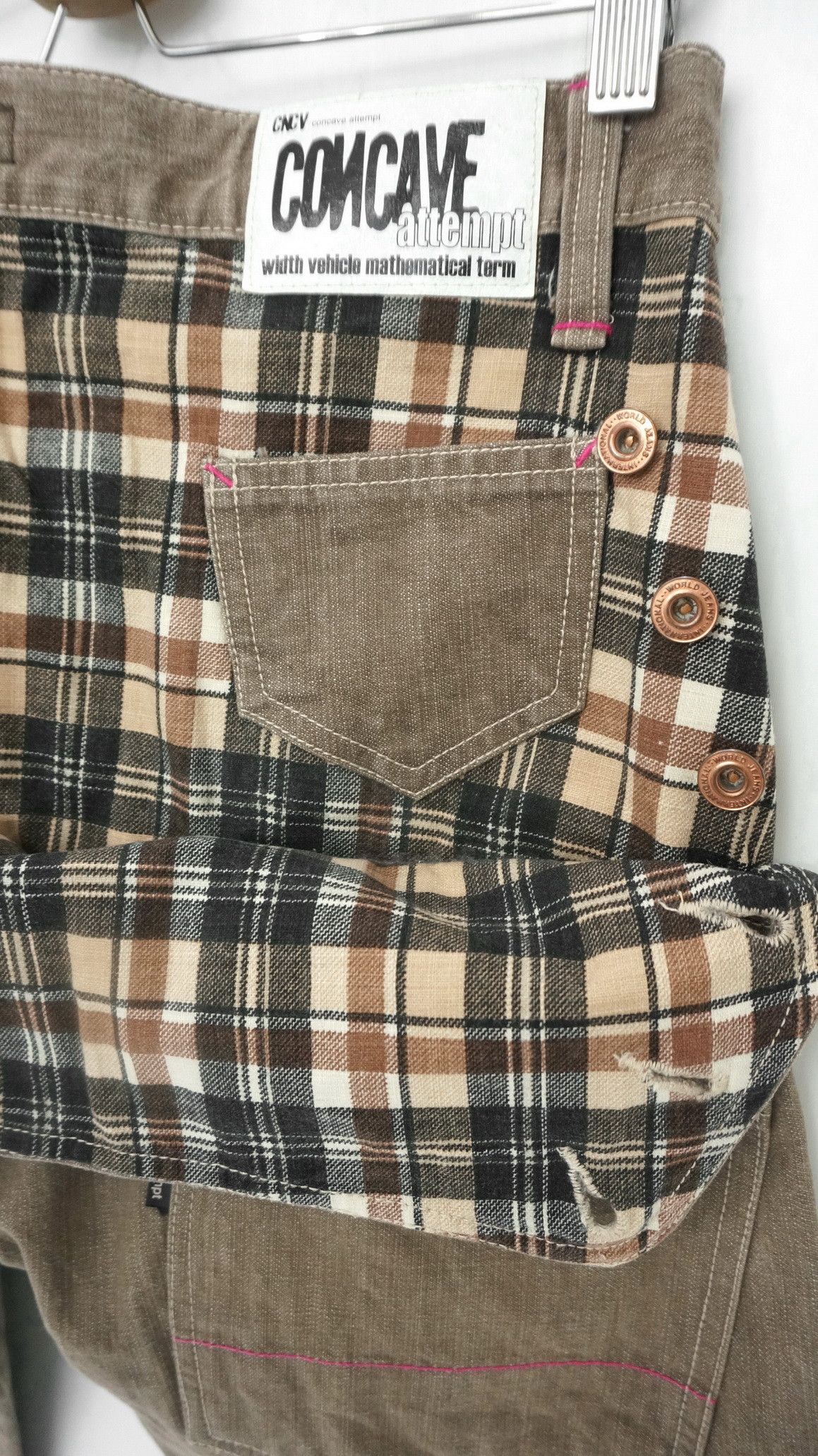 Japanese Brand 🔴 Dope Vintage CNCV CONCAVE ATTEMPT Japan Jeans Size US 32 / EU 48 - 8 Thumbnail