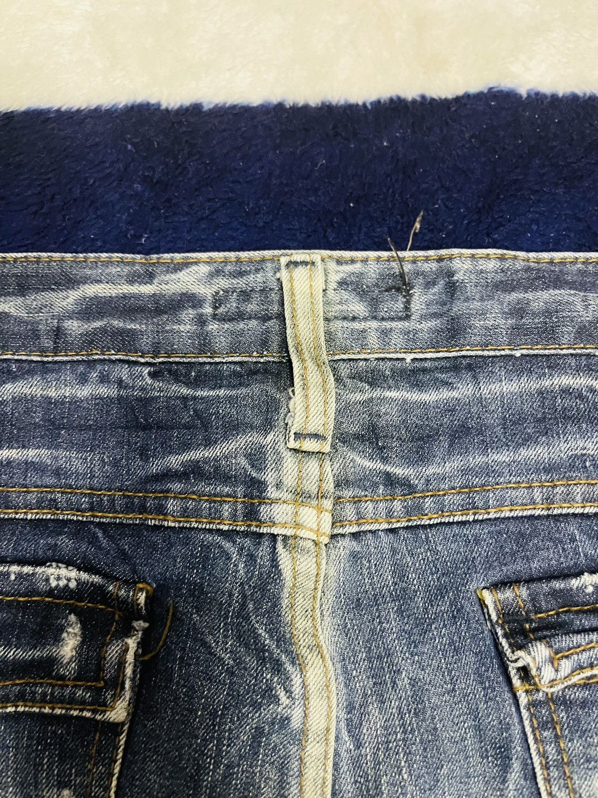 Japanese Brand 3Q Hot Pepper Jeans (11) Size 32" / US 10 / IT 46 - 6 Thumbnail