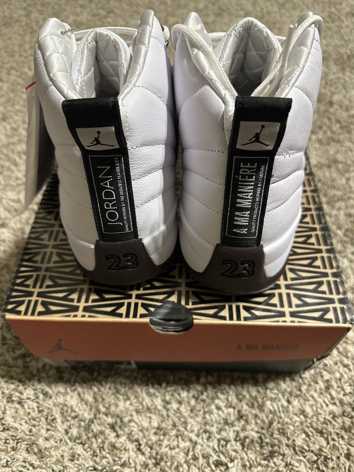 A Ma Maniere × Jordan Brand W Jordan 12 Retro A Ma Maniére White Size US 12 / IT 42 - 4 Thumbnail