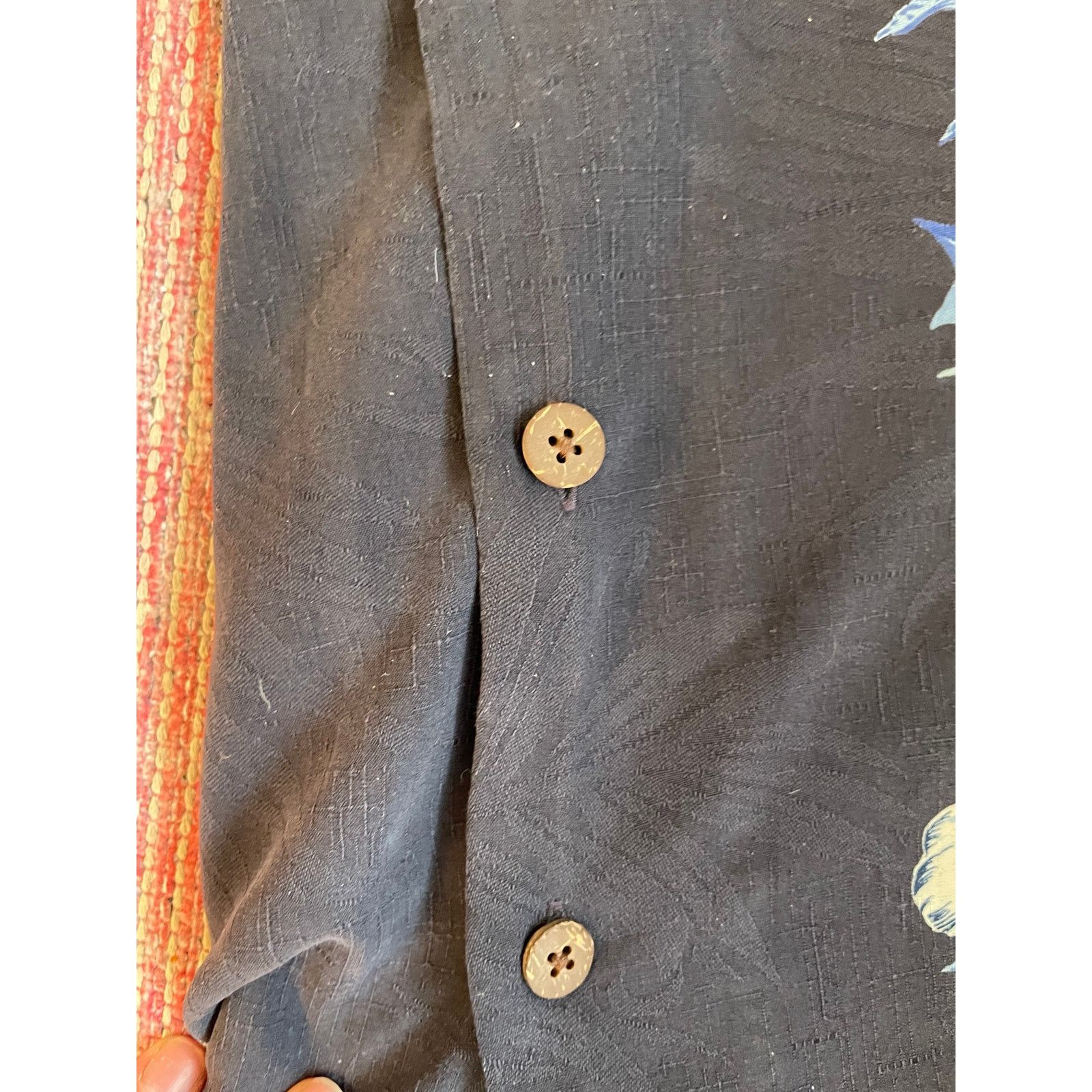 Tasso Elba Tasso Elba Men's Floral Print Silk SS Shirt Size M Size US M / EU 48-50 / 2 - 3 Thumbnail