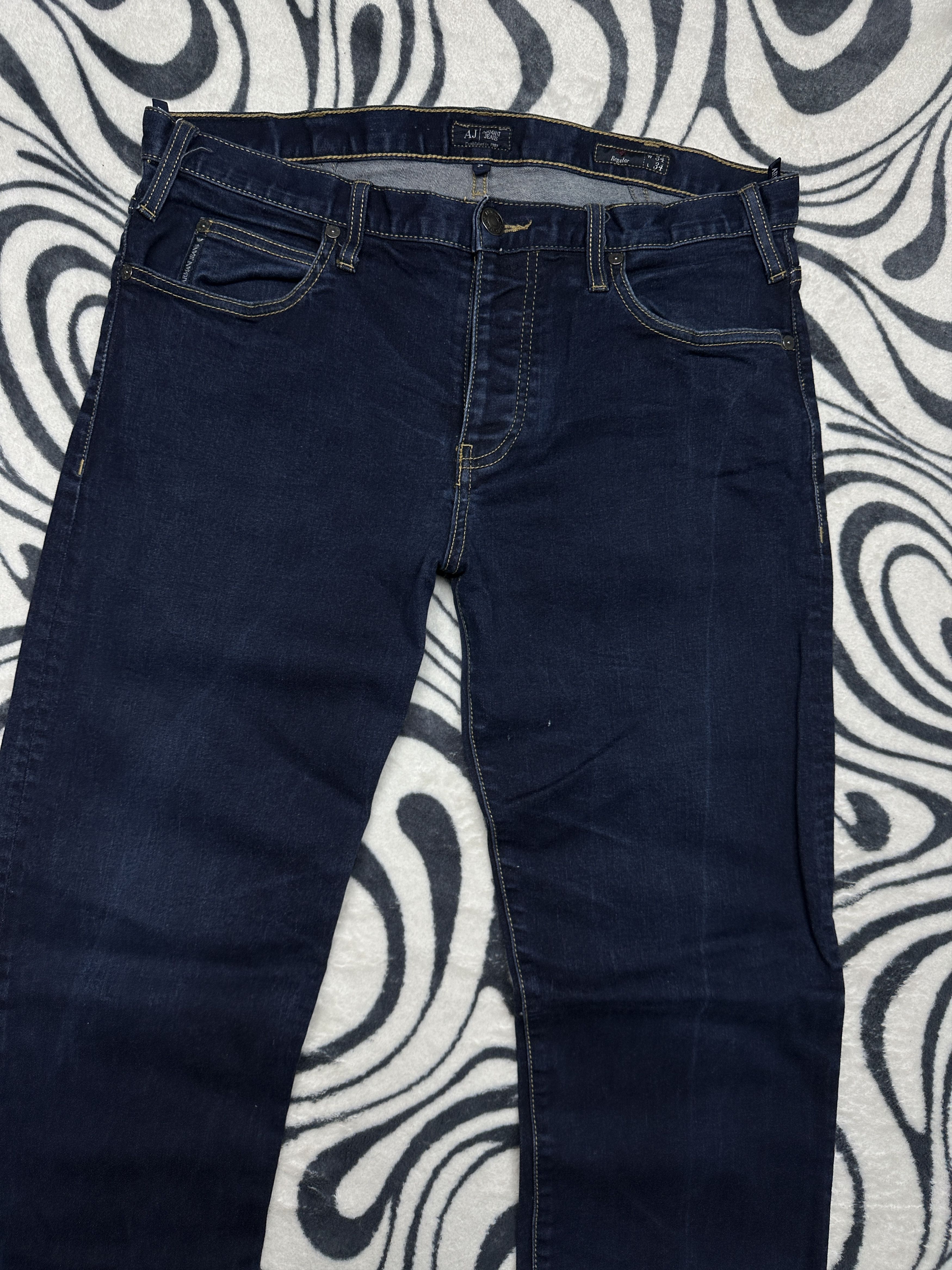Armani Armani Jeans Mens Denim Pants Jeans Size US 34 / EU 50 - 5 Thumbnail